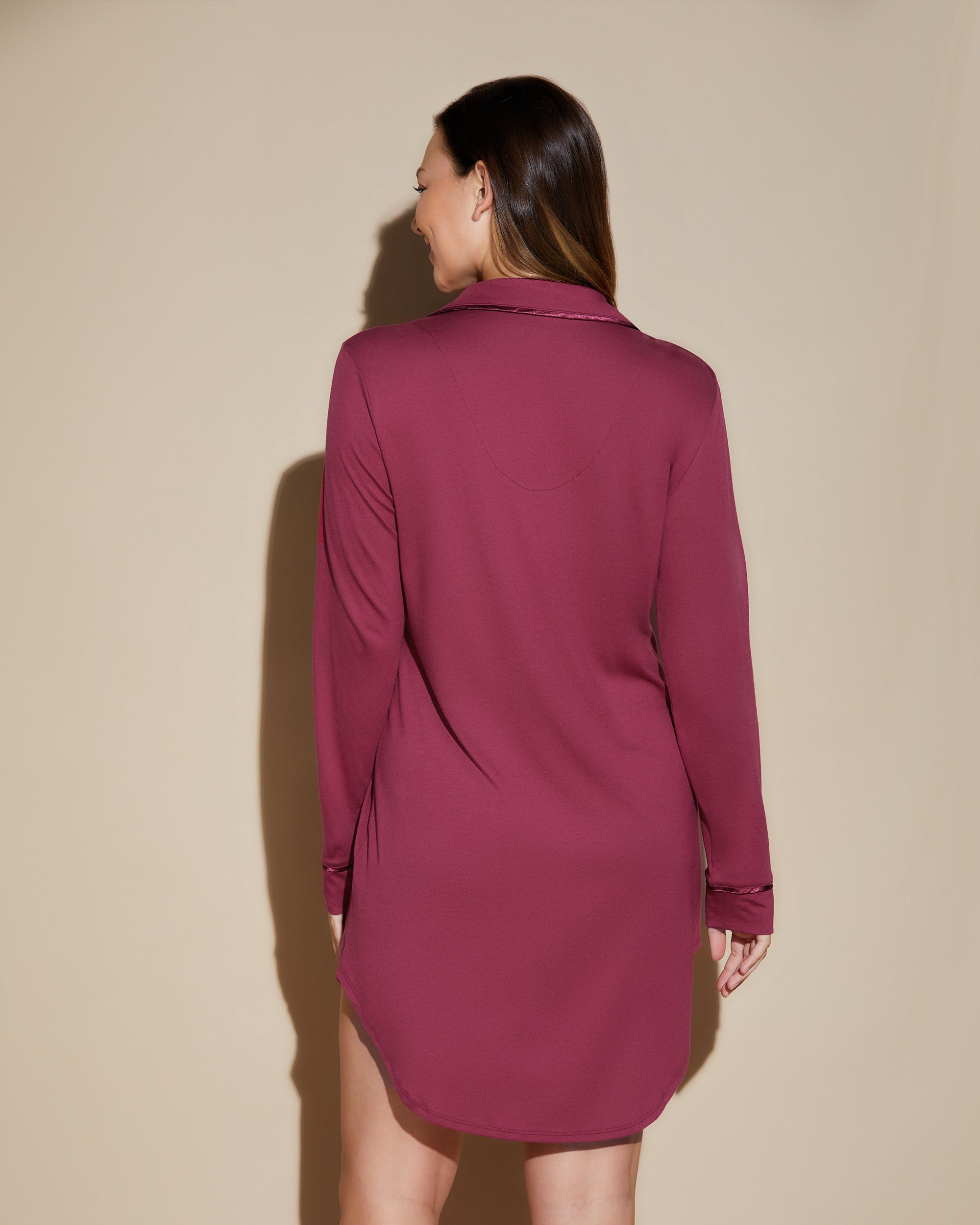Rot Shirt - Bella Nachthemd
