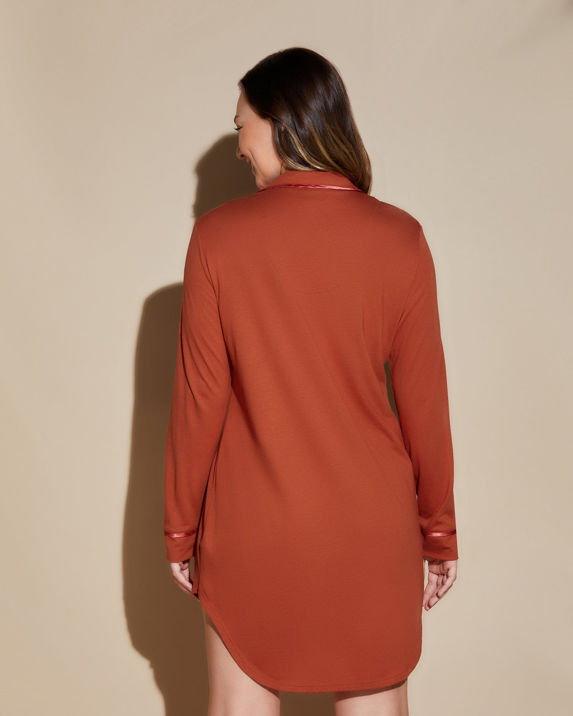 Orange Chemise - Bella Chemise De Nuit
