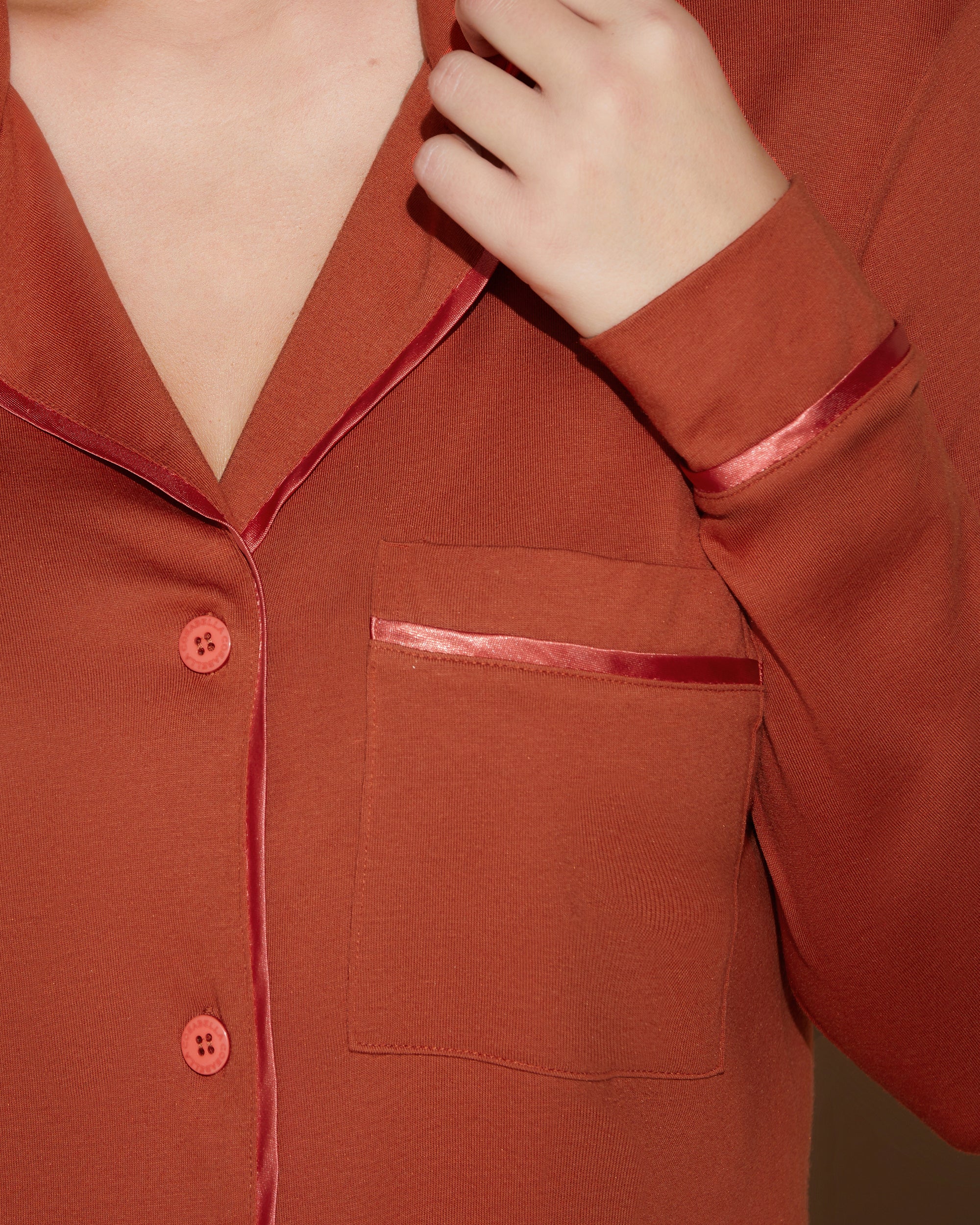 Orange Shirt - Bella Nachthemd