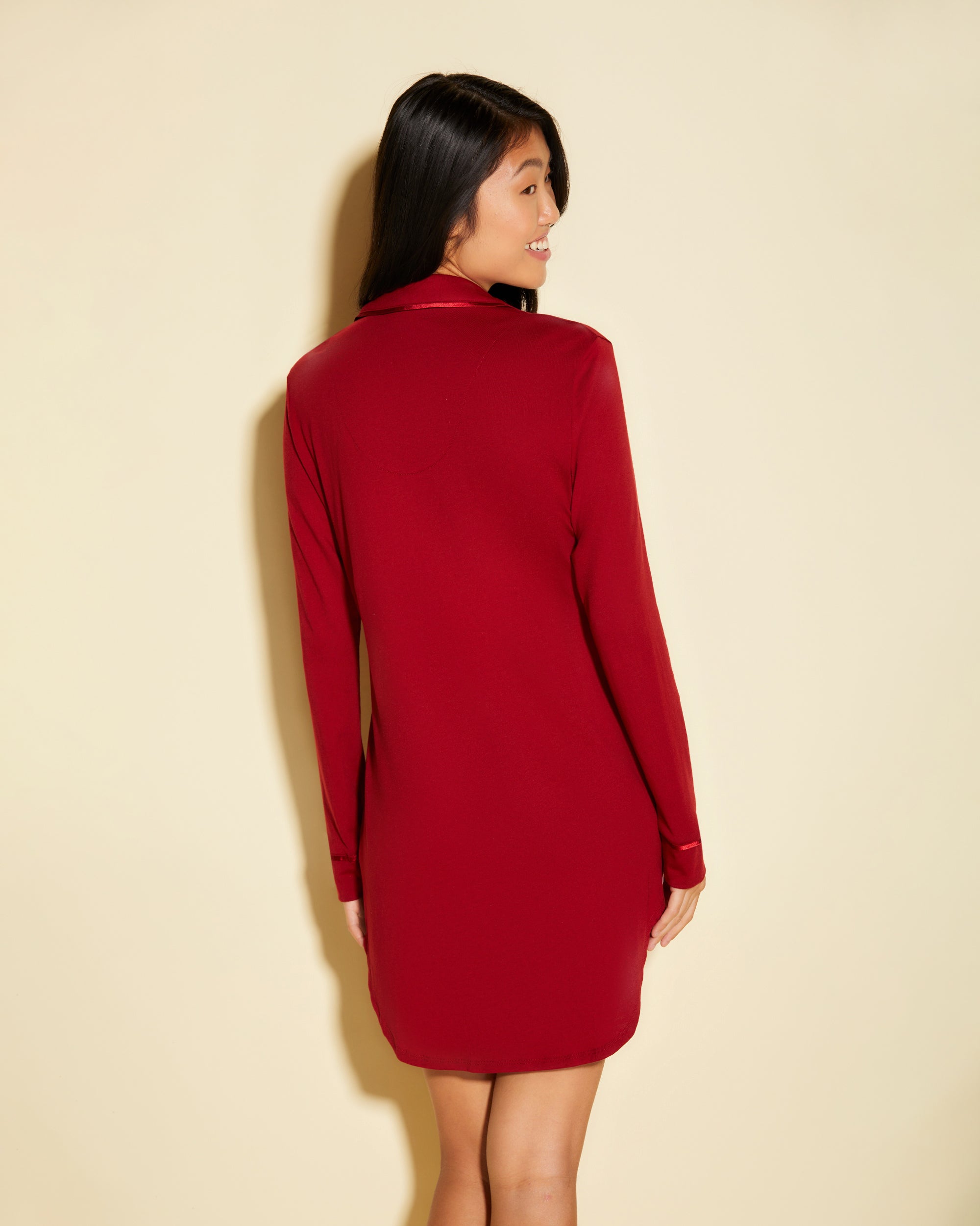 Rot Shirt - Bella Nachthemd