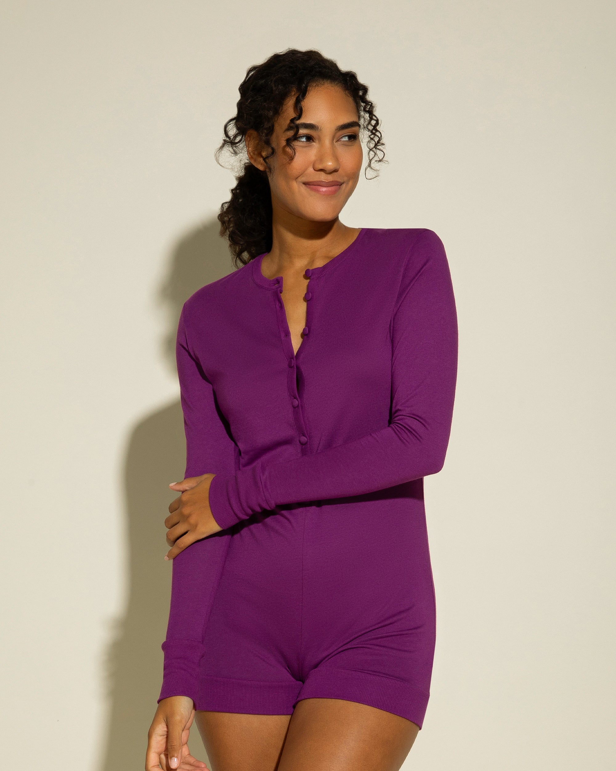 Púrpura Monos - Bella Mono Pijama