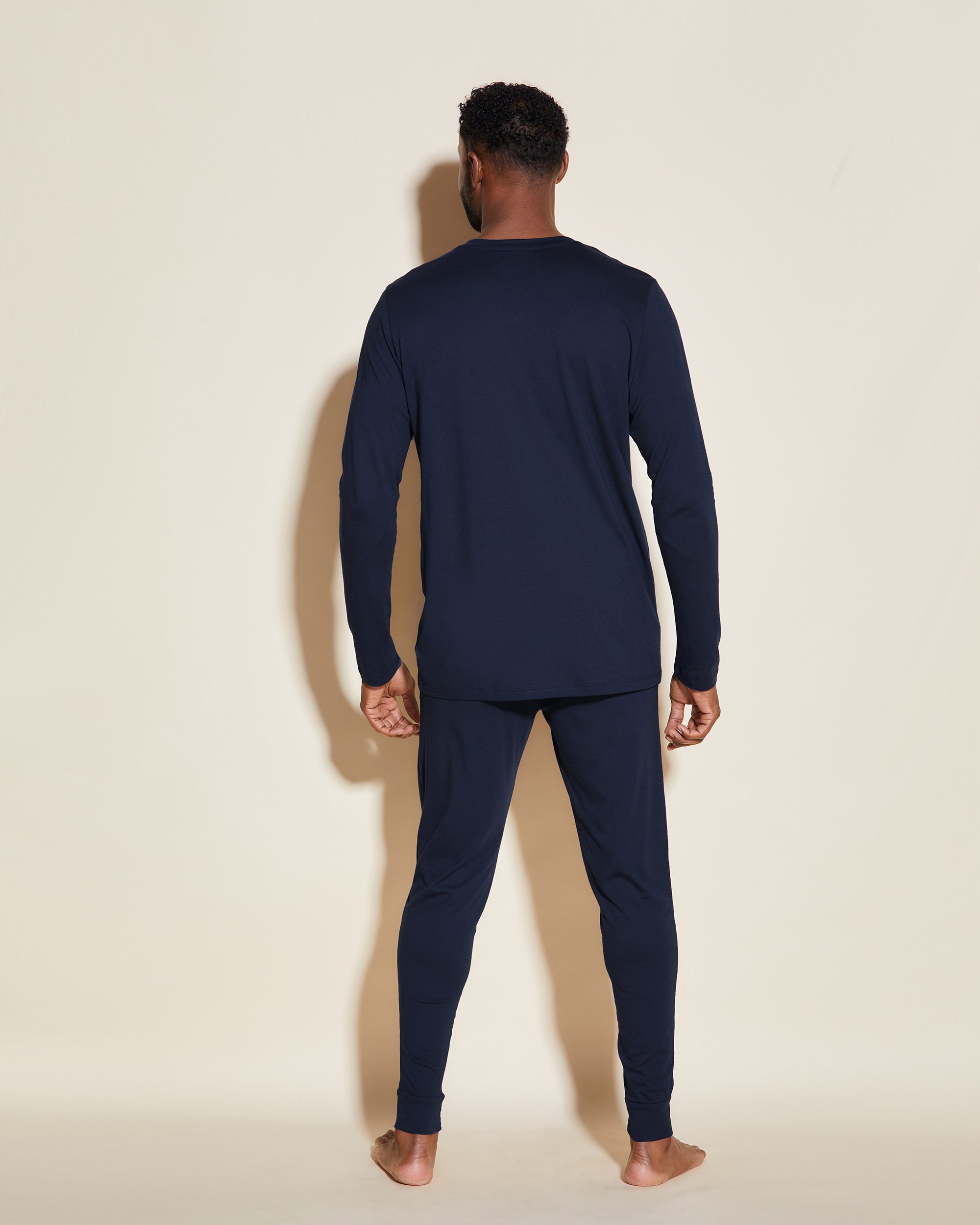 Bleue Ensembles Homme - Bella Ensemble De Pyjama Henley