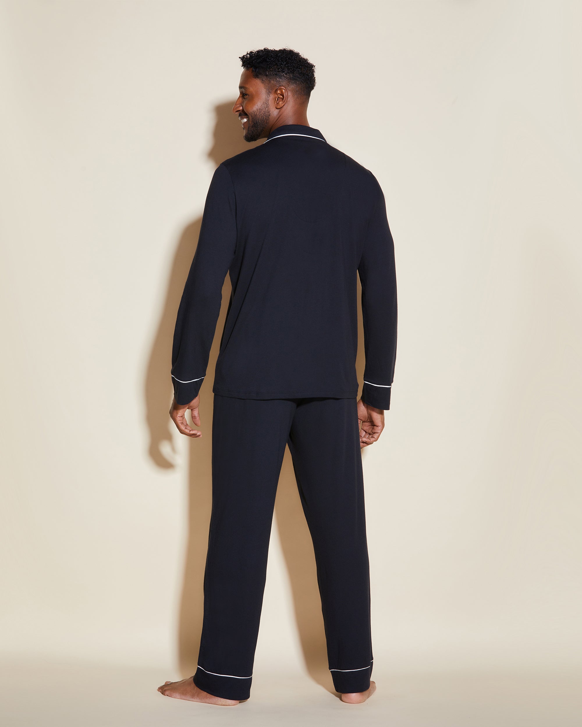 Noir Ensembles Homme - Bella Pyjama Classique Pour Homme