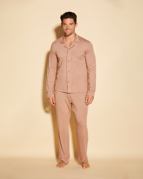 Bella Conjunto De Pijama Para Hombre Clásico Con Camisa De Manga Larga Y  Pantalones