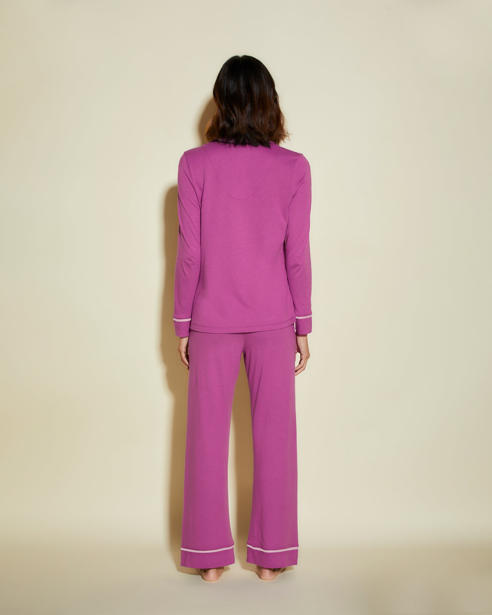 Rosa Set - Bella Petite Pyjama Langarm-Oberteil & Hose
