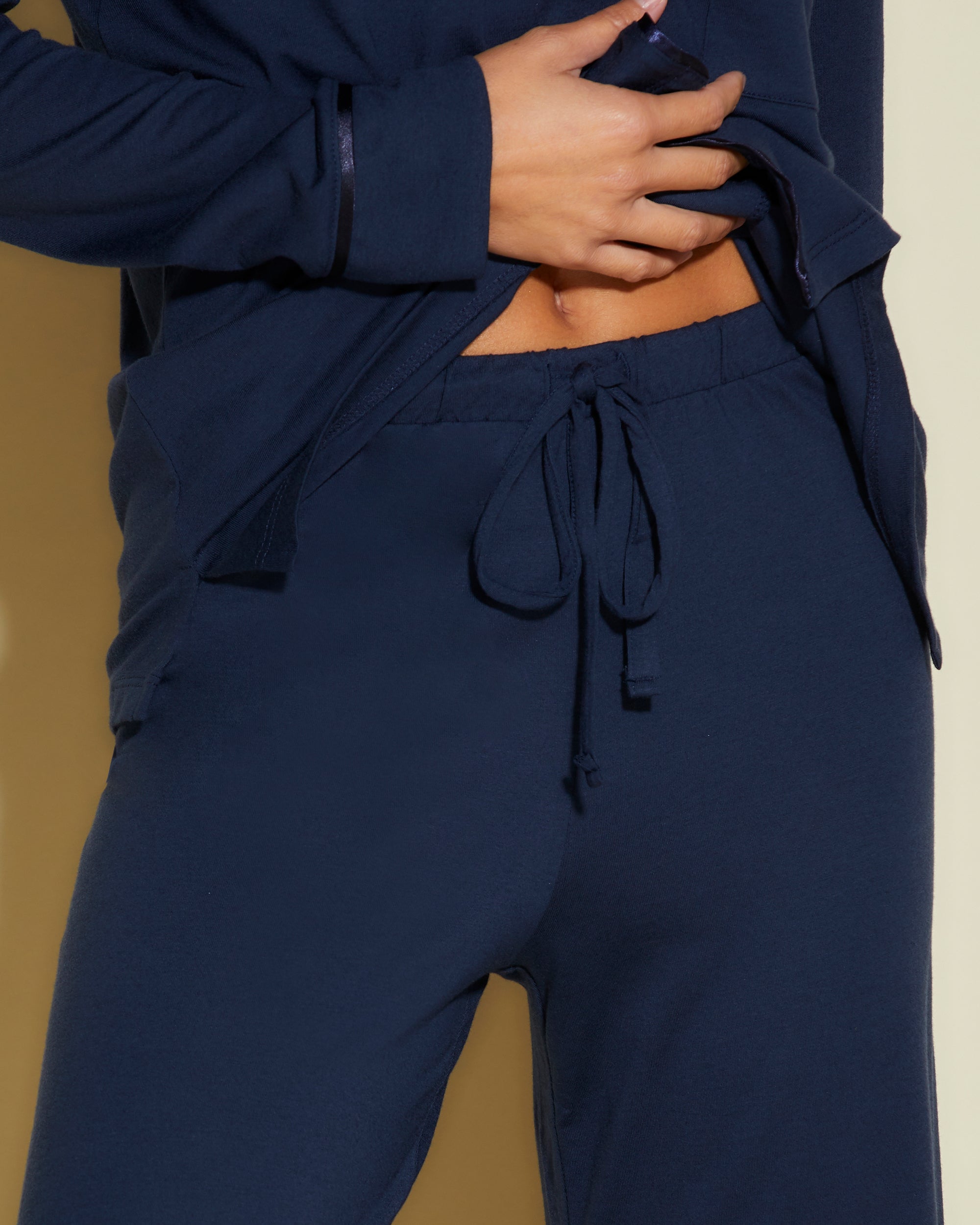 Blue Set - Bella Petite Long Sleeve Top & Pant Pajamas
