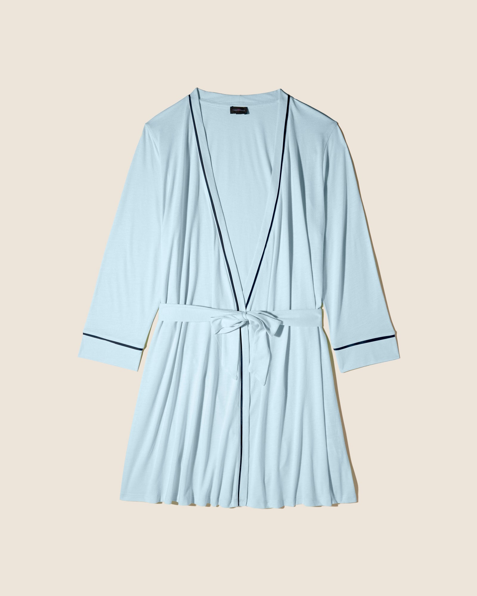 Blue Set - Bella Nursing 3 Piece Pajama Set With Robe