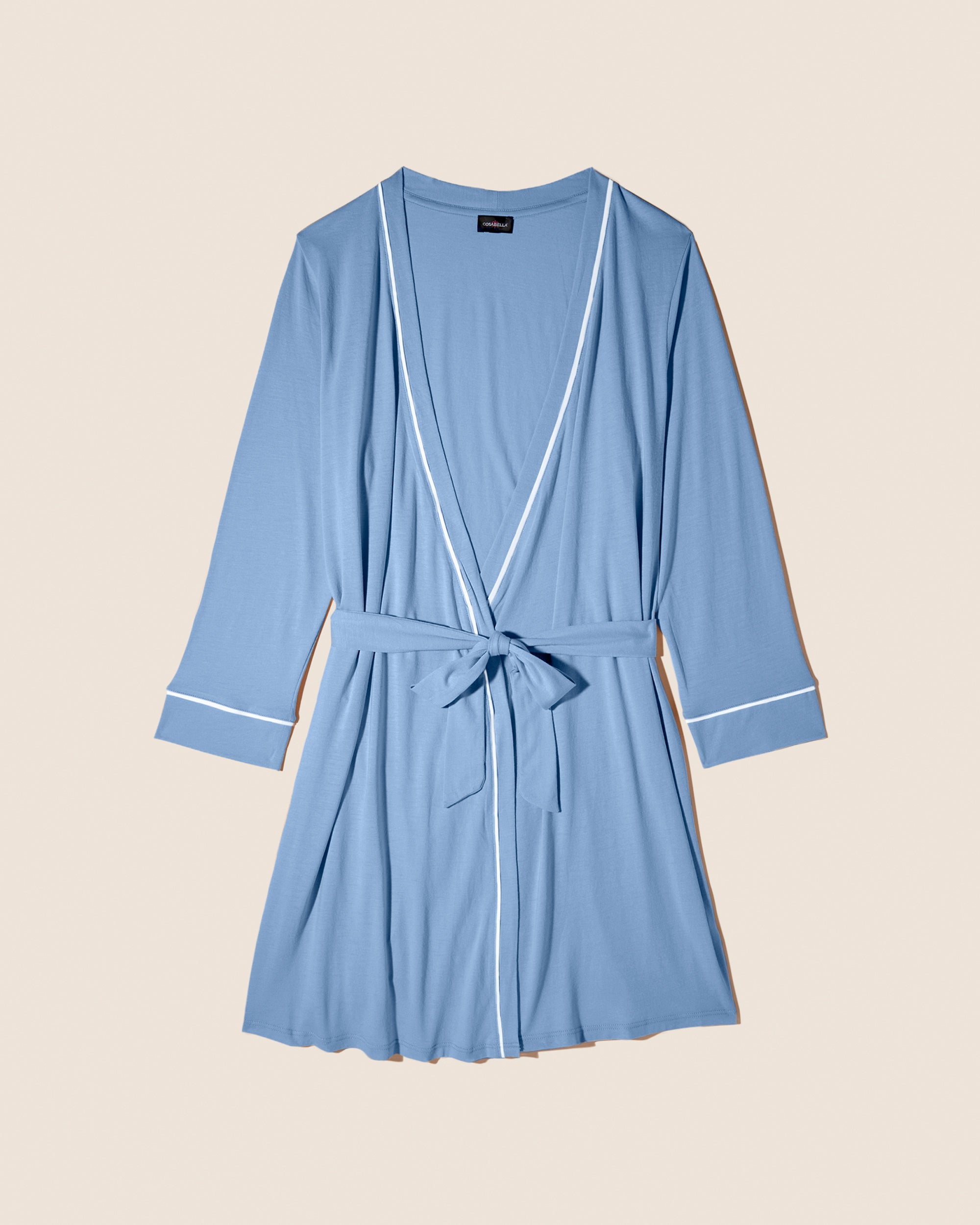 Blue Set - Bella Nursing 3 Piece Pajama Set With Robe