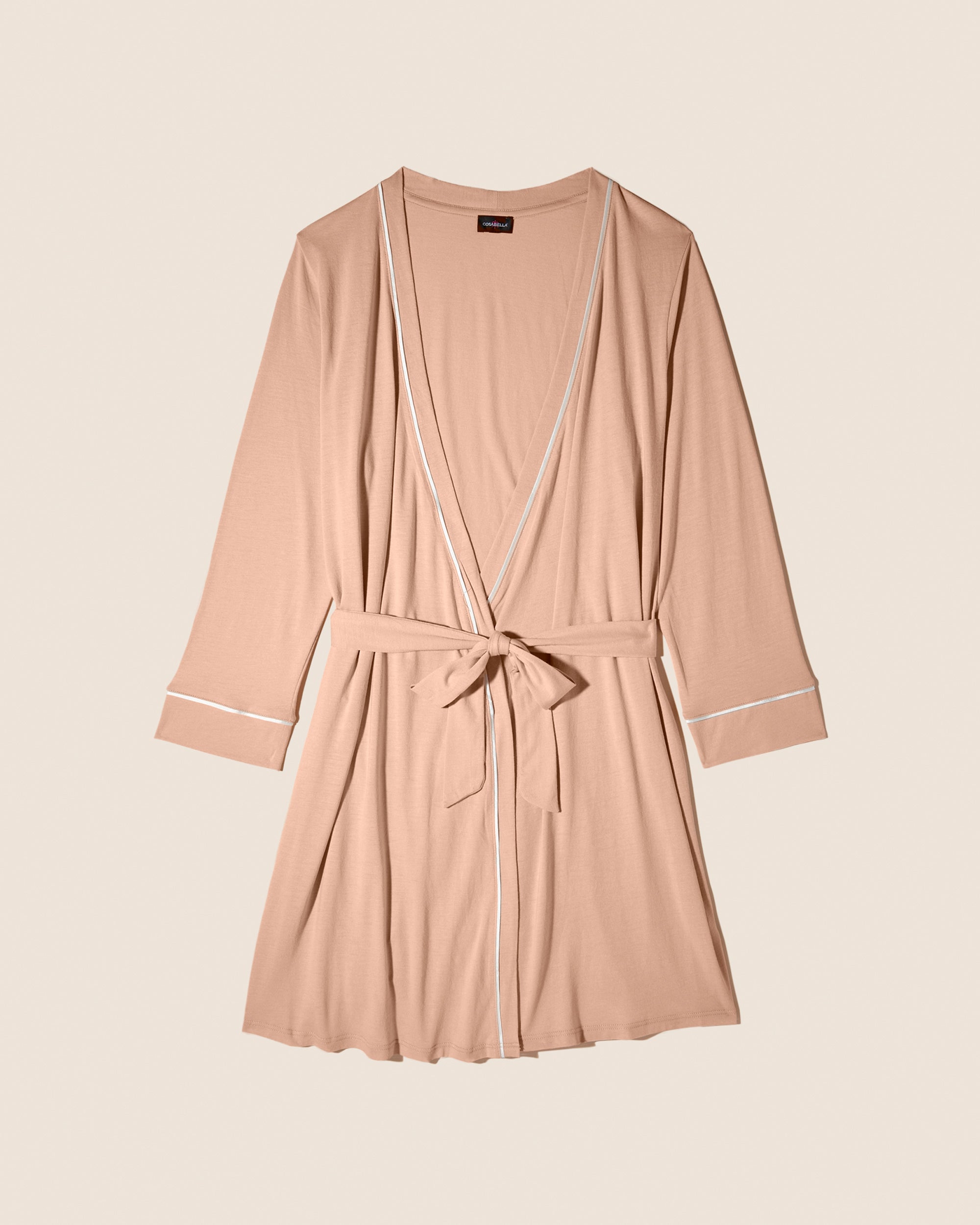 Marron Ensemble - Bella Pyjama D'Allaitement 3 Pièces Avec Peignoir