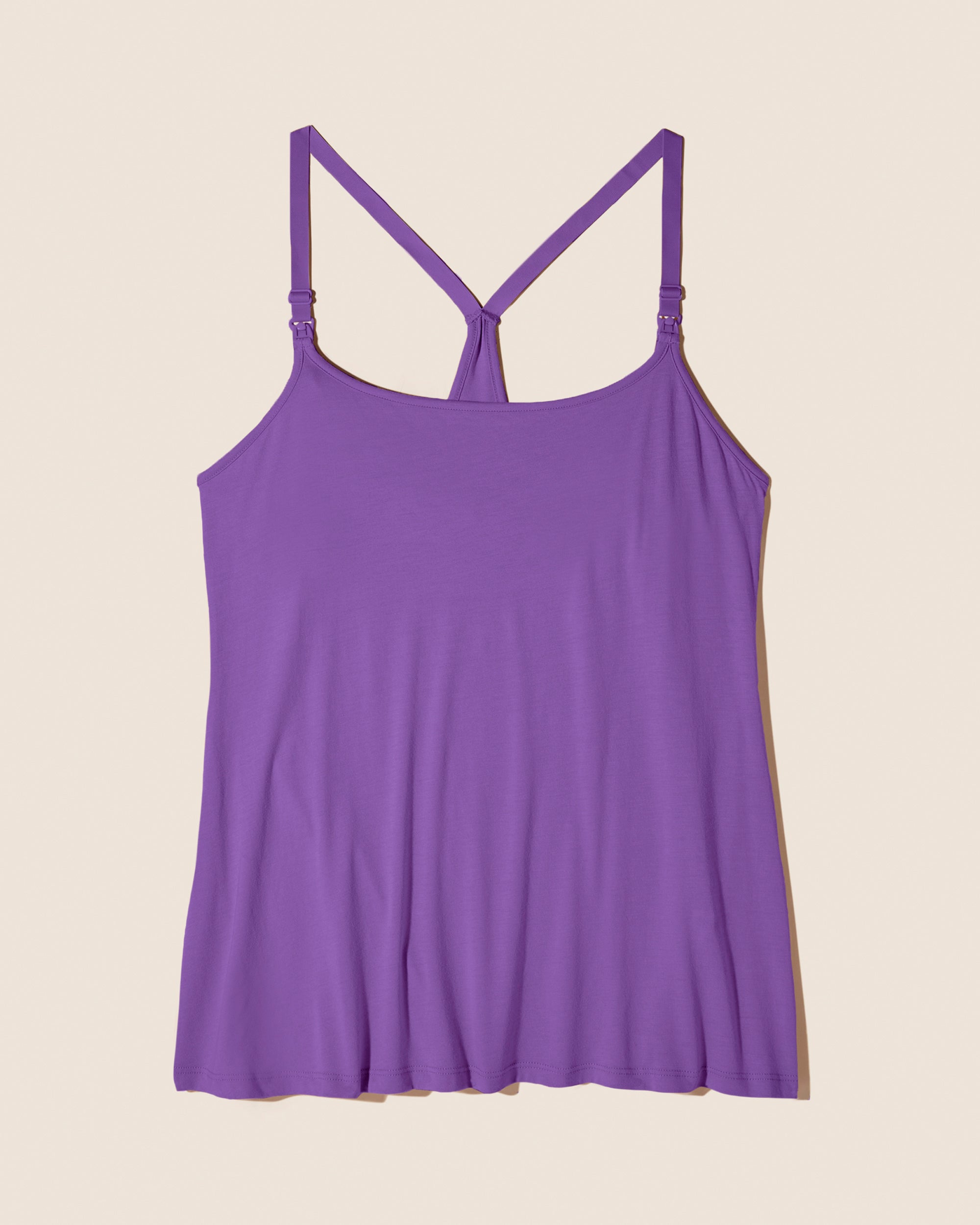 Purple Set - Bella Nursing 3 Piece Pajama Set With Robe