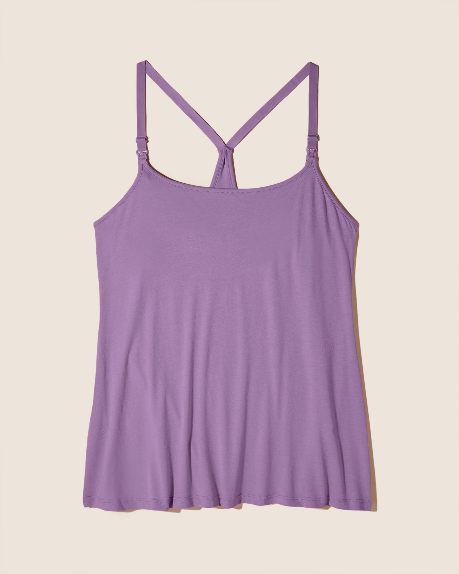 Lila Set - Bella Pyjama-Set Für Schwangere, 3-Teilig, Mit Bademantel