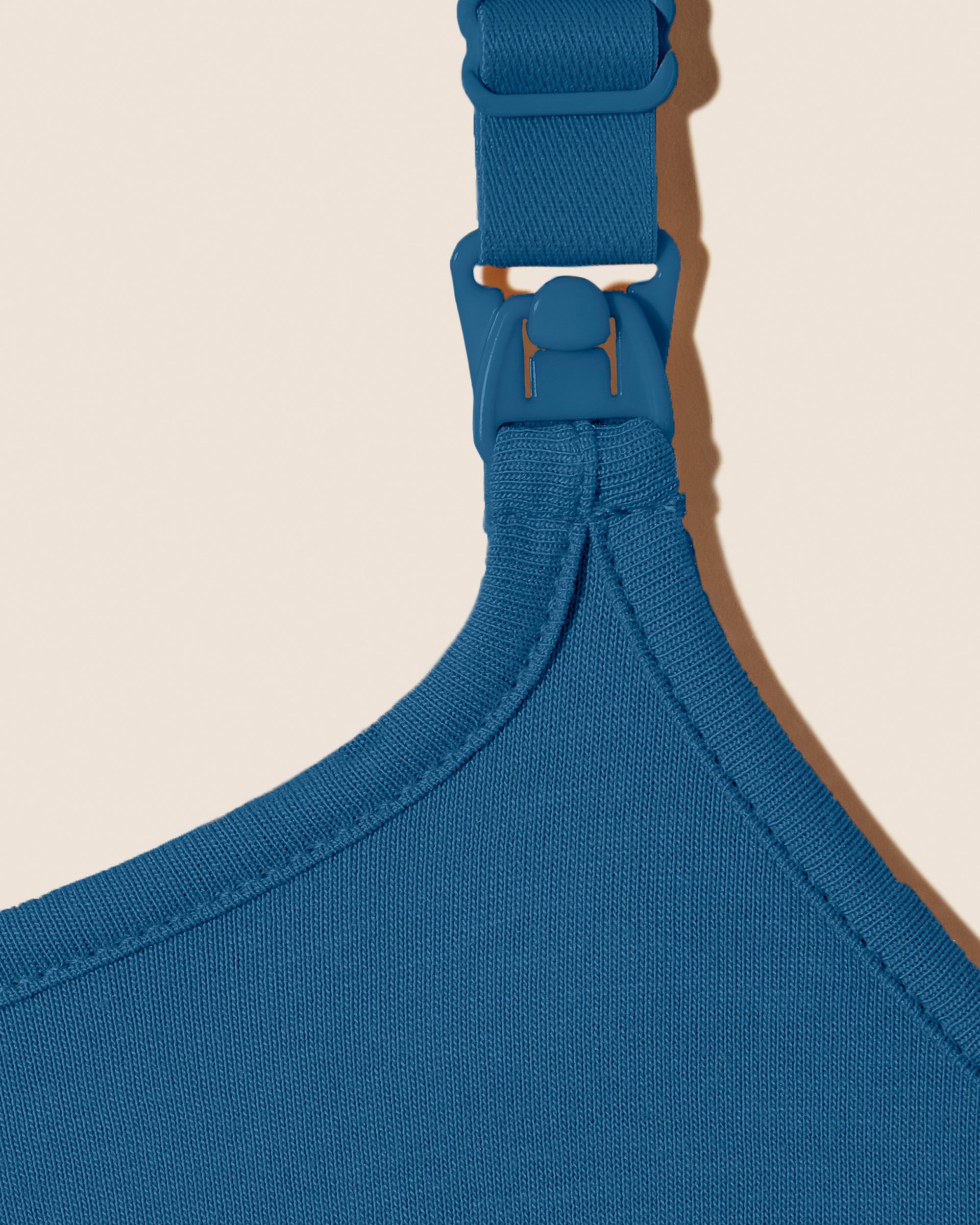 Blu Set - Bella Pigiama Da Allattamento  3 Pezzi Con Vestaglia