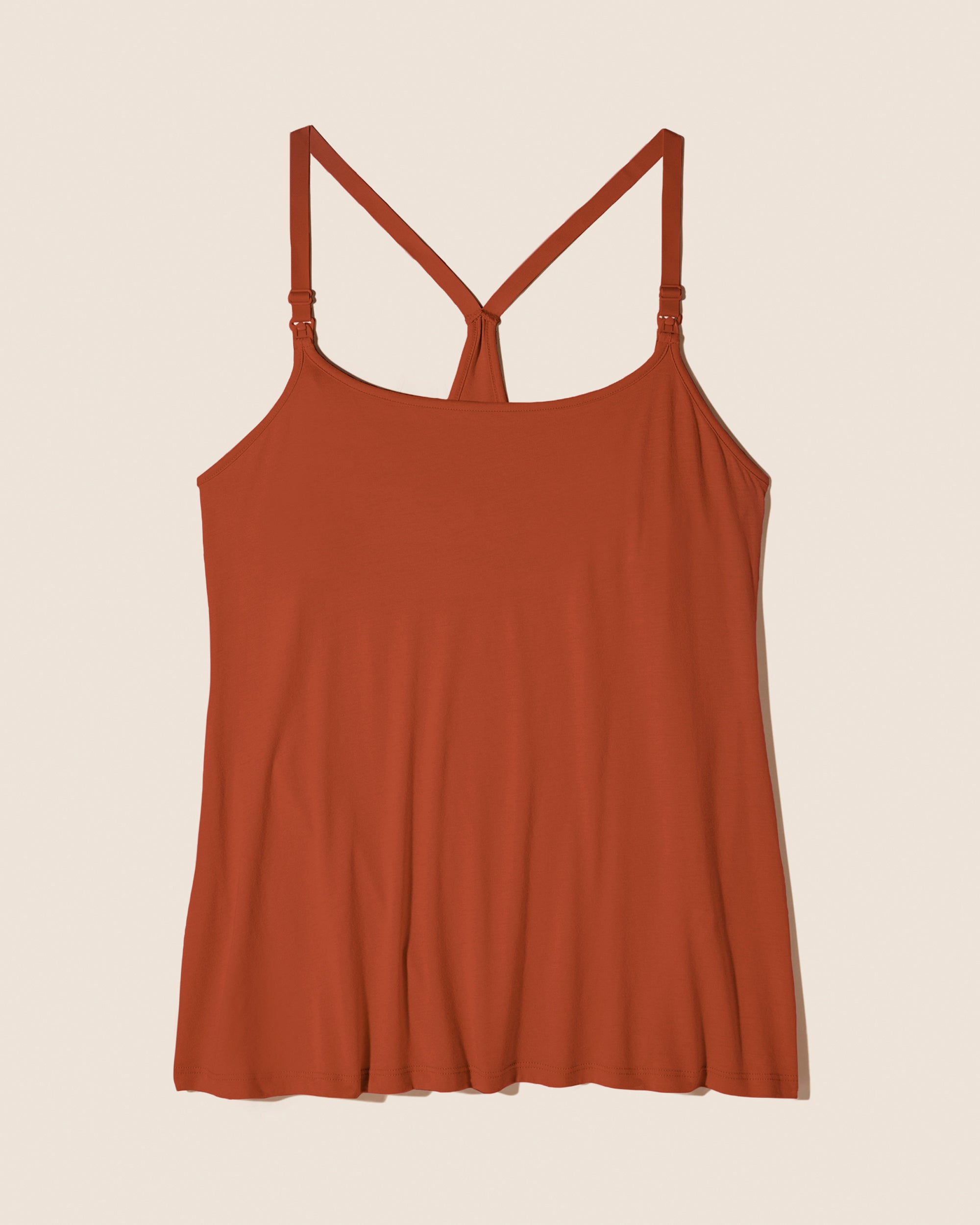 Naranja Conjuntos - Bella Conjunto De Pijama Para Lactancia De 3 Piezas Con Bata