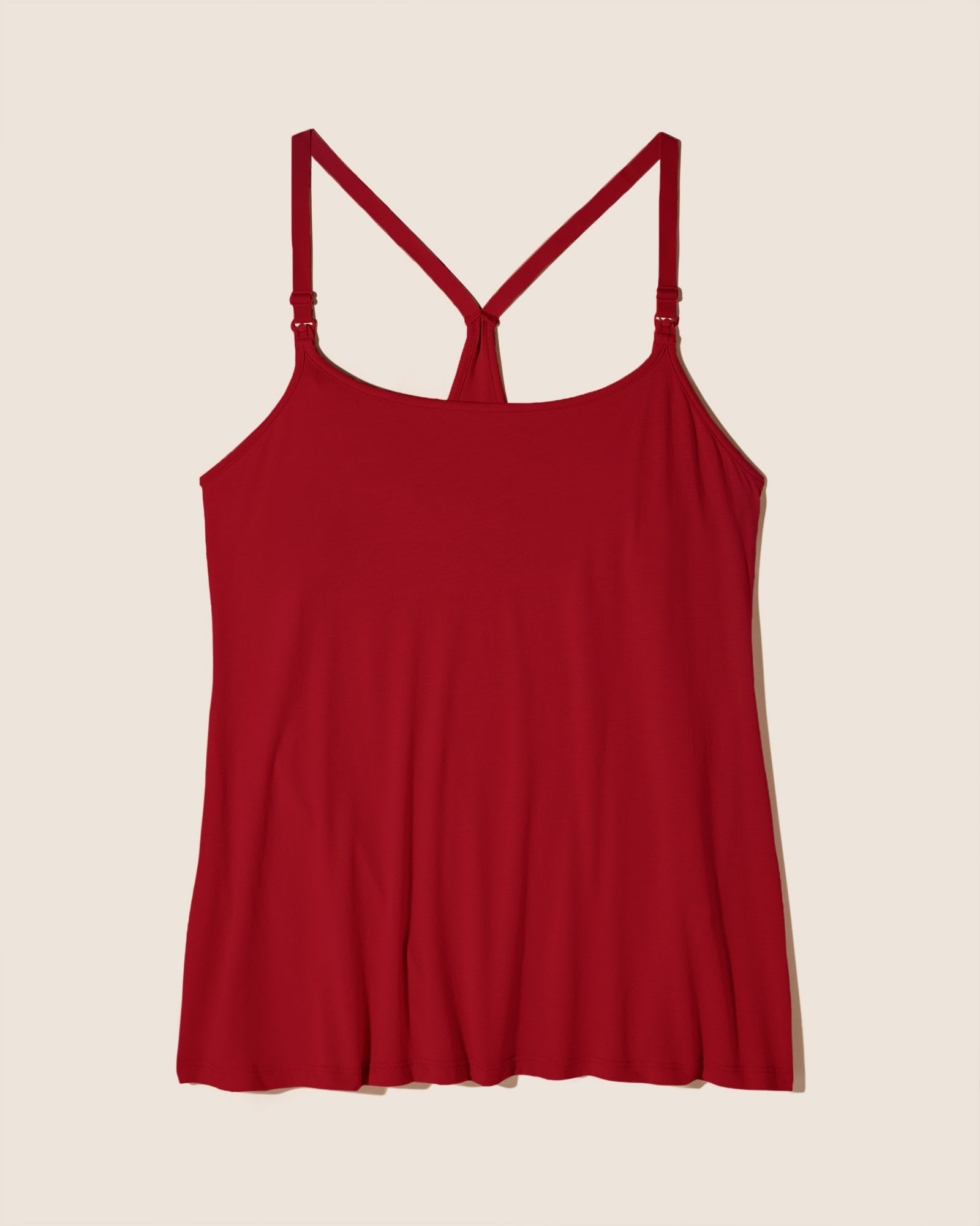 Rot Set - Bella Pyjama-Set Für Schwangere, 3-Teilig, Mit Bademantel