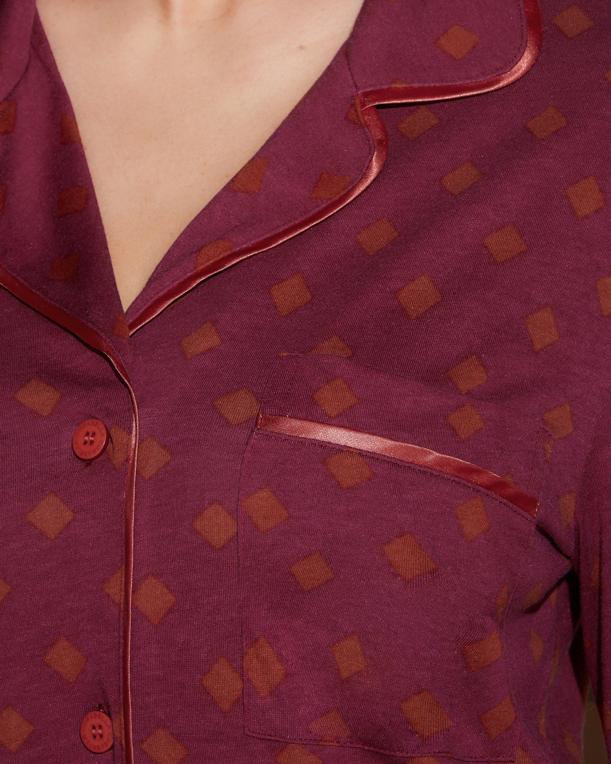 Estampado Conjuntos - Bella Printed Camisón Estampado