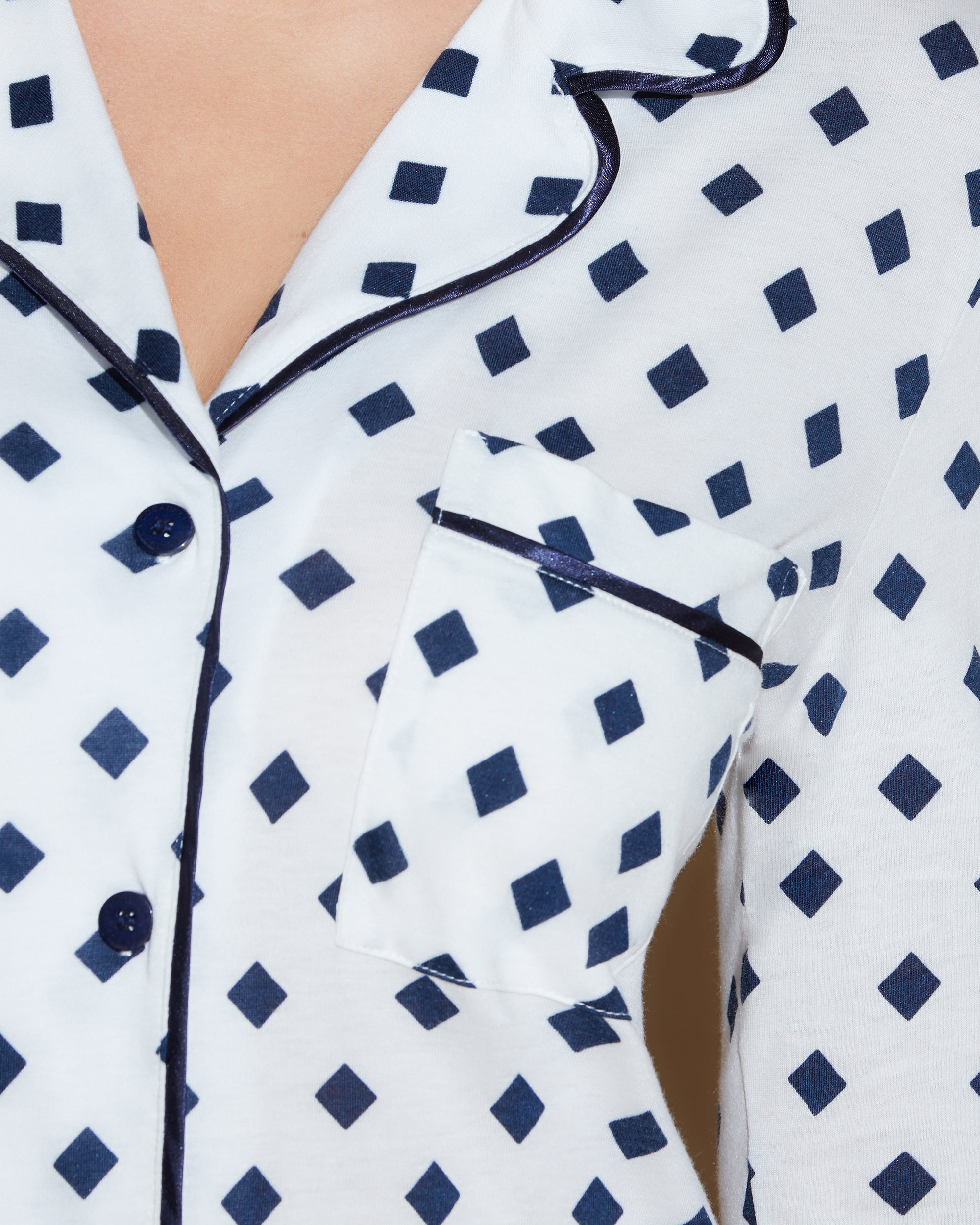 Gedruckt Set - Bella Printed Bedrucktes Nachthemd