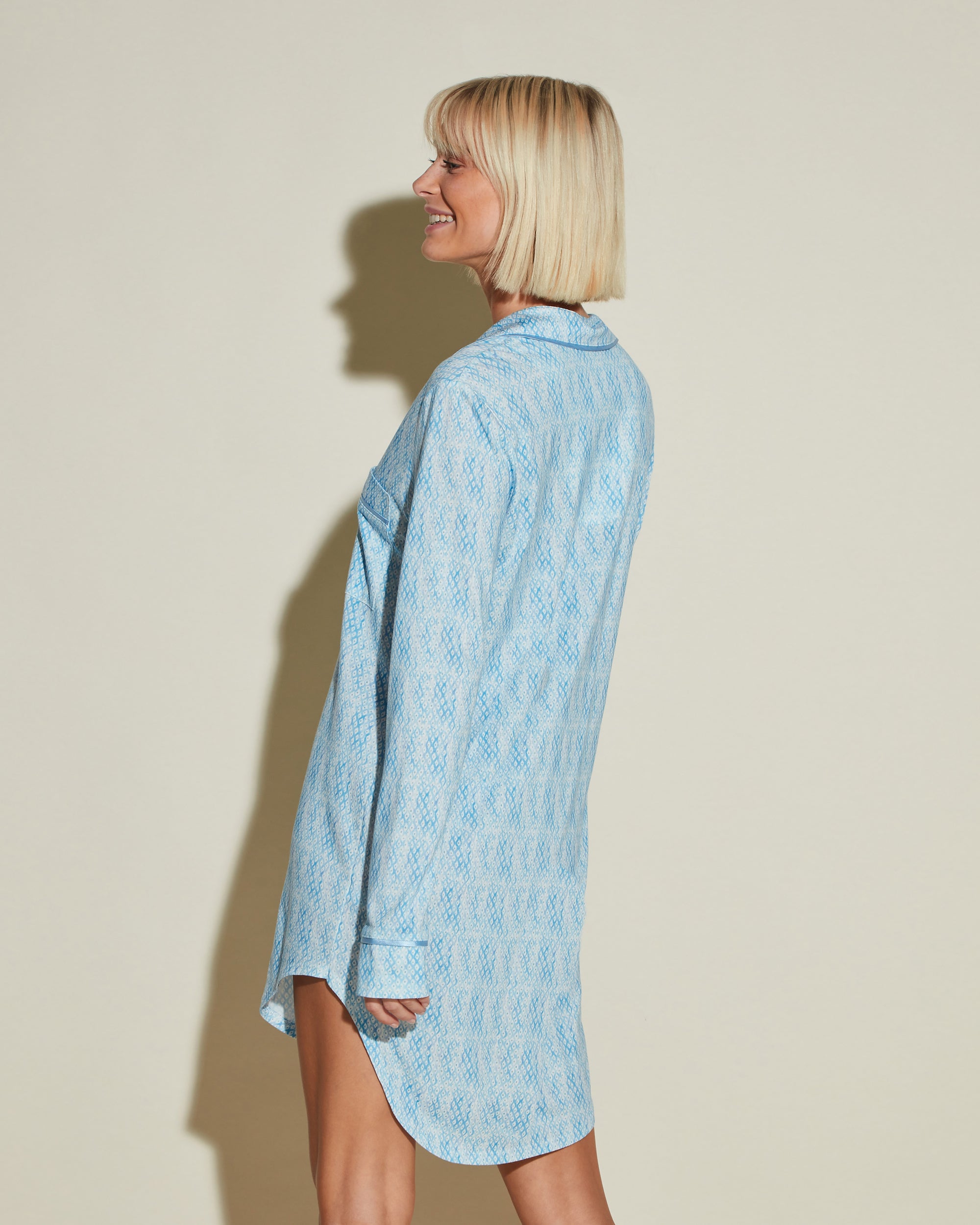 Stampa Set - Bella Printed Camicia Da Notte Stampata