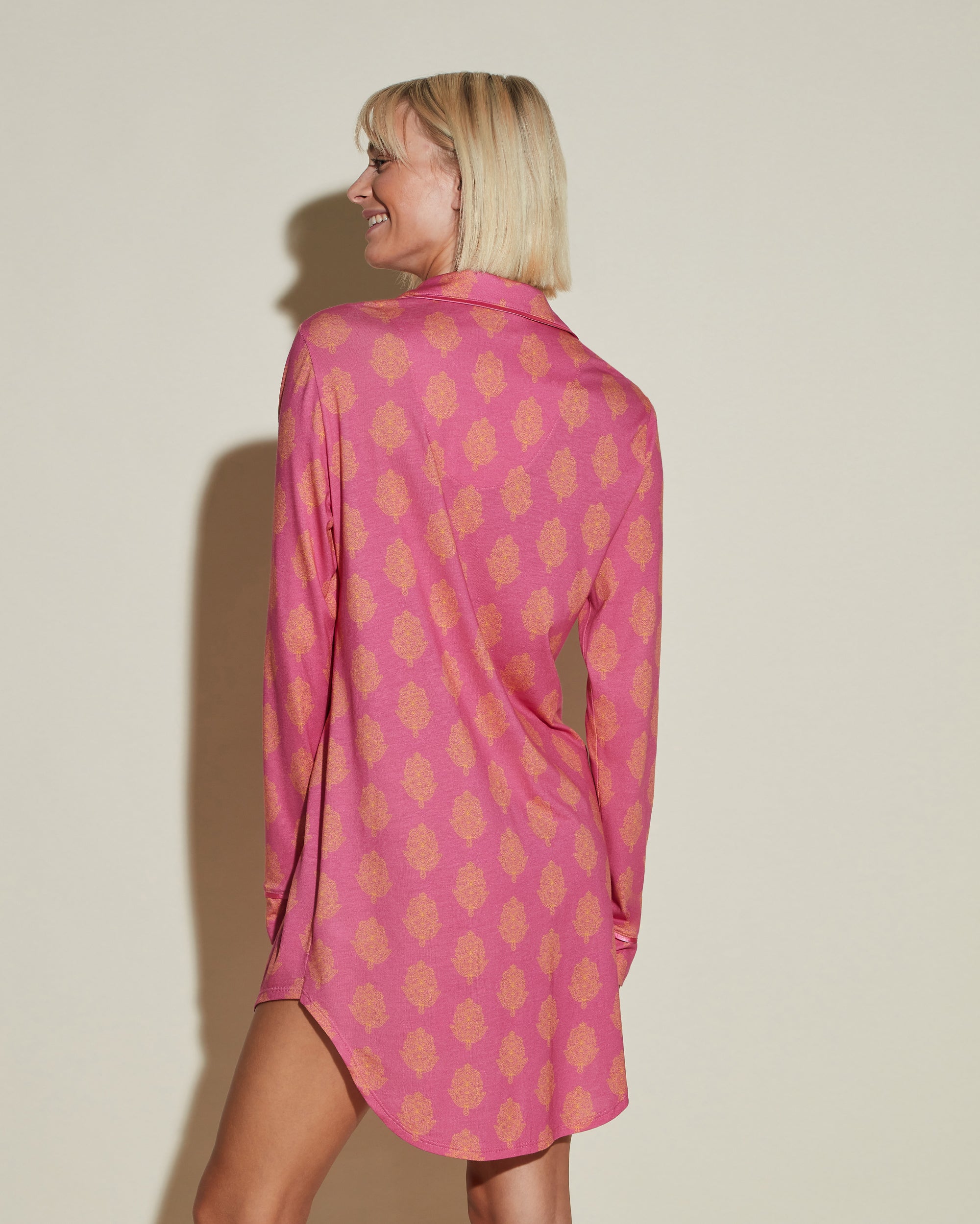 Multi Set - Bella Printed Camicia Da Notte Stampata