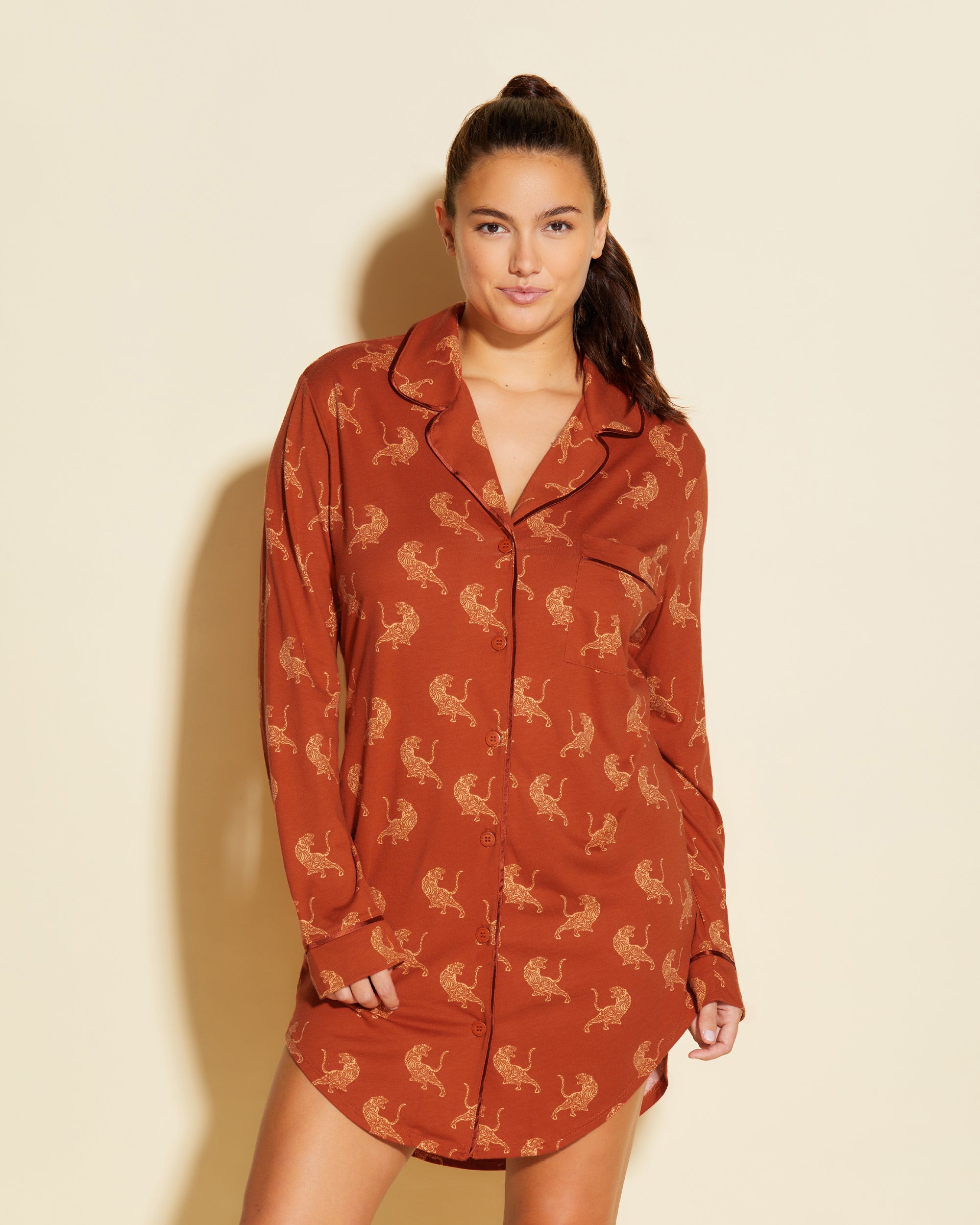 Print Set - Bella Printed Printed Nightshirt