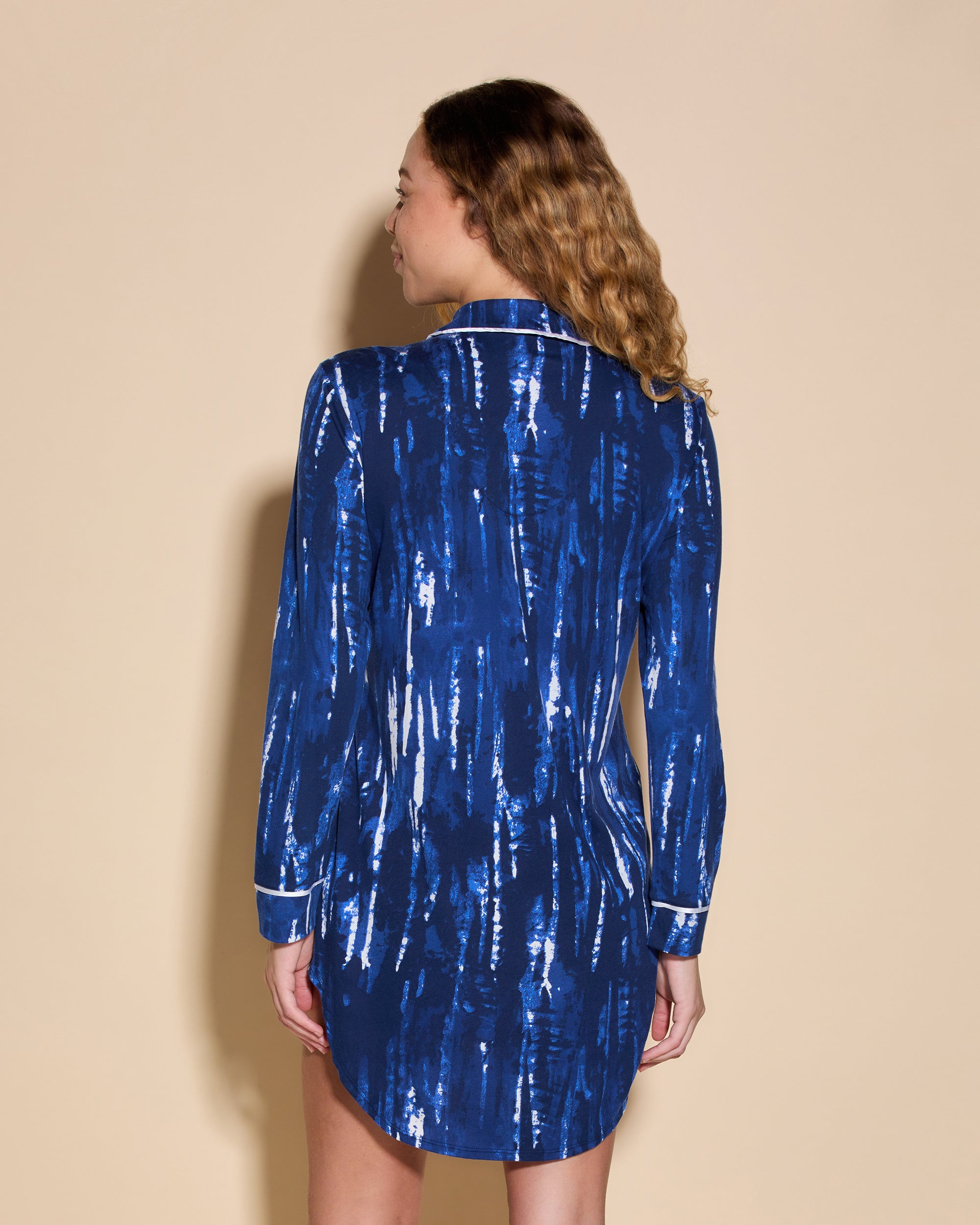 Stampa Set - Bella Printed Camicia Da Notte Stampata