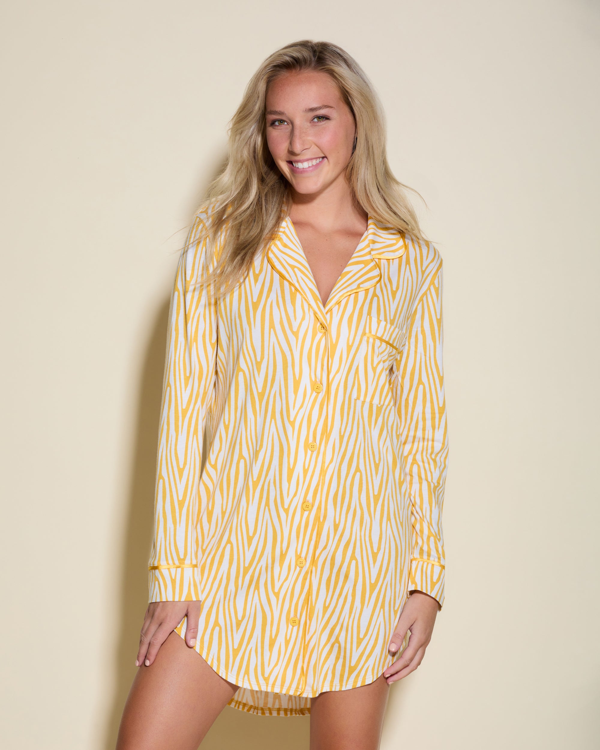 Estampado Conjuntos - Bella Printed Camisón Estampado