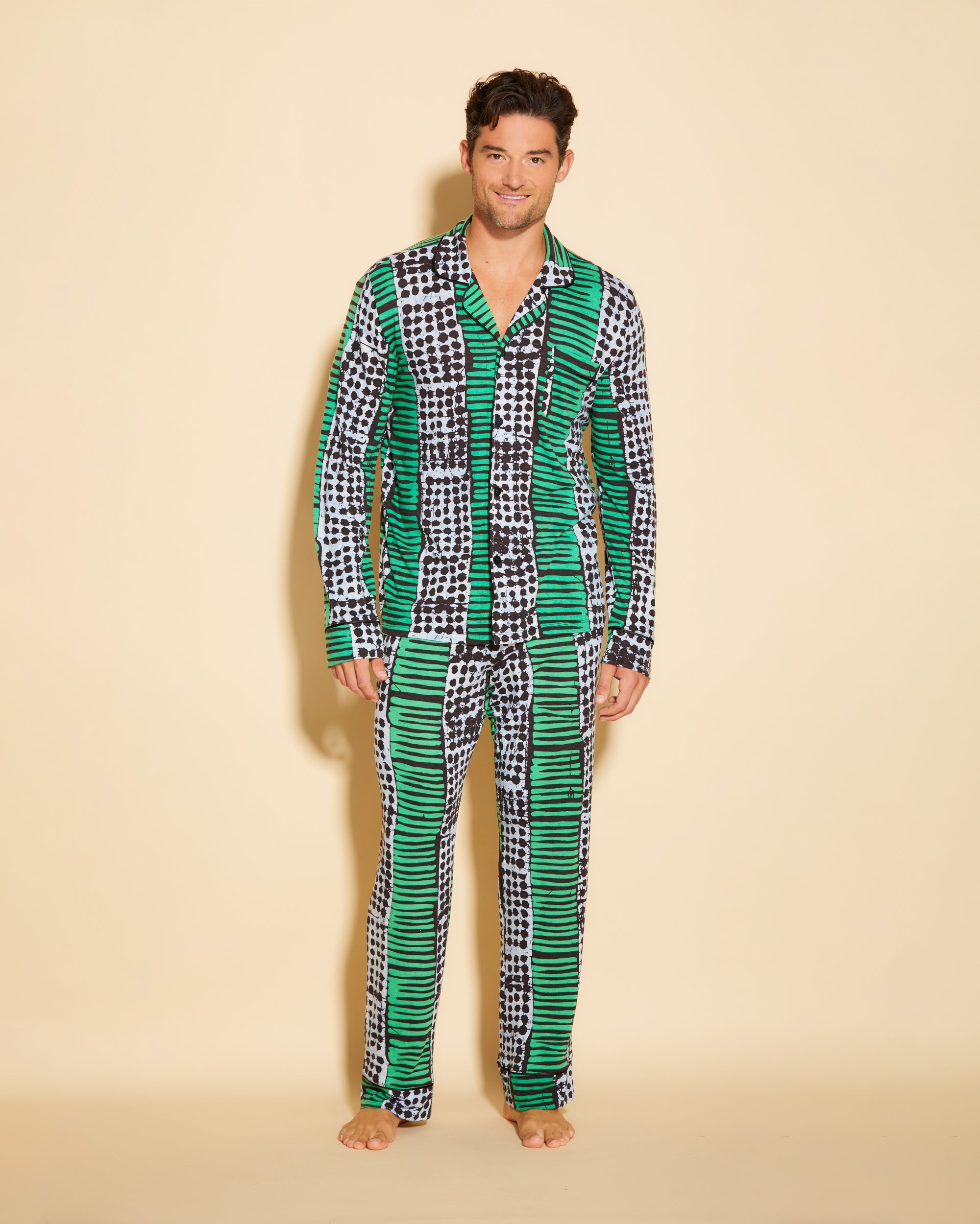 Print Men Sets - Bella Printed Pj Set