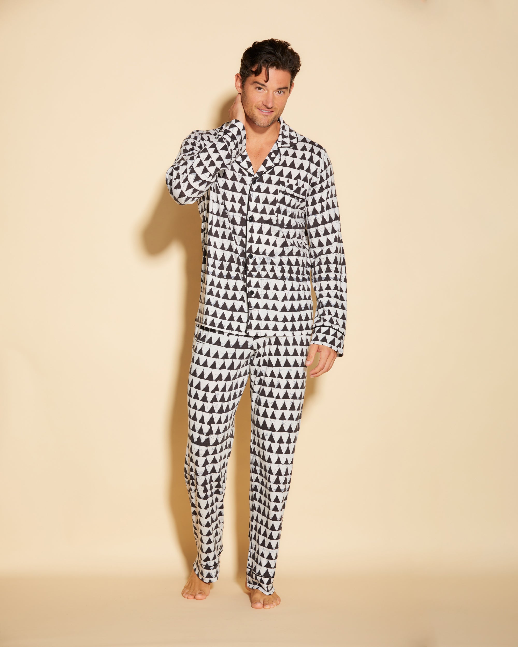 Gedruckt Herren-Sets - Bella Printed Pyjama-Set