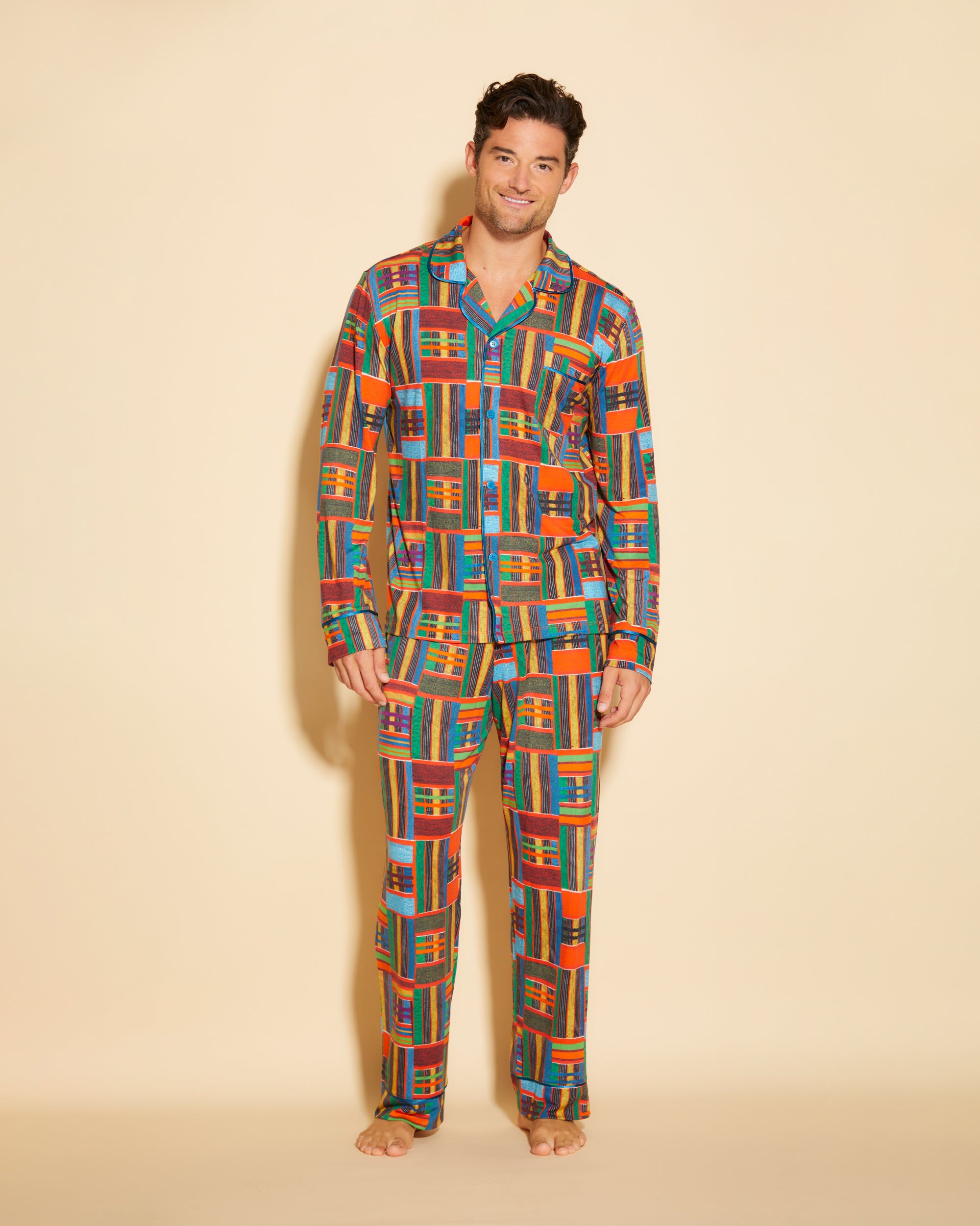 Print Men Sets - Bella Printed Pj Set