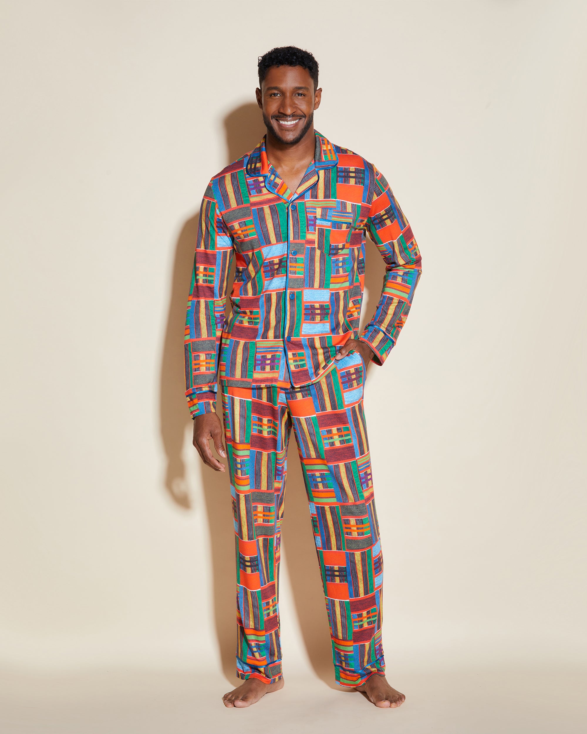 Stampa Set Uomo - Bella Printed Set Pigiama