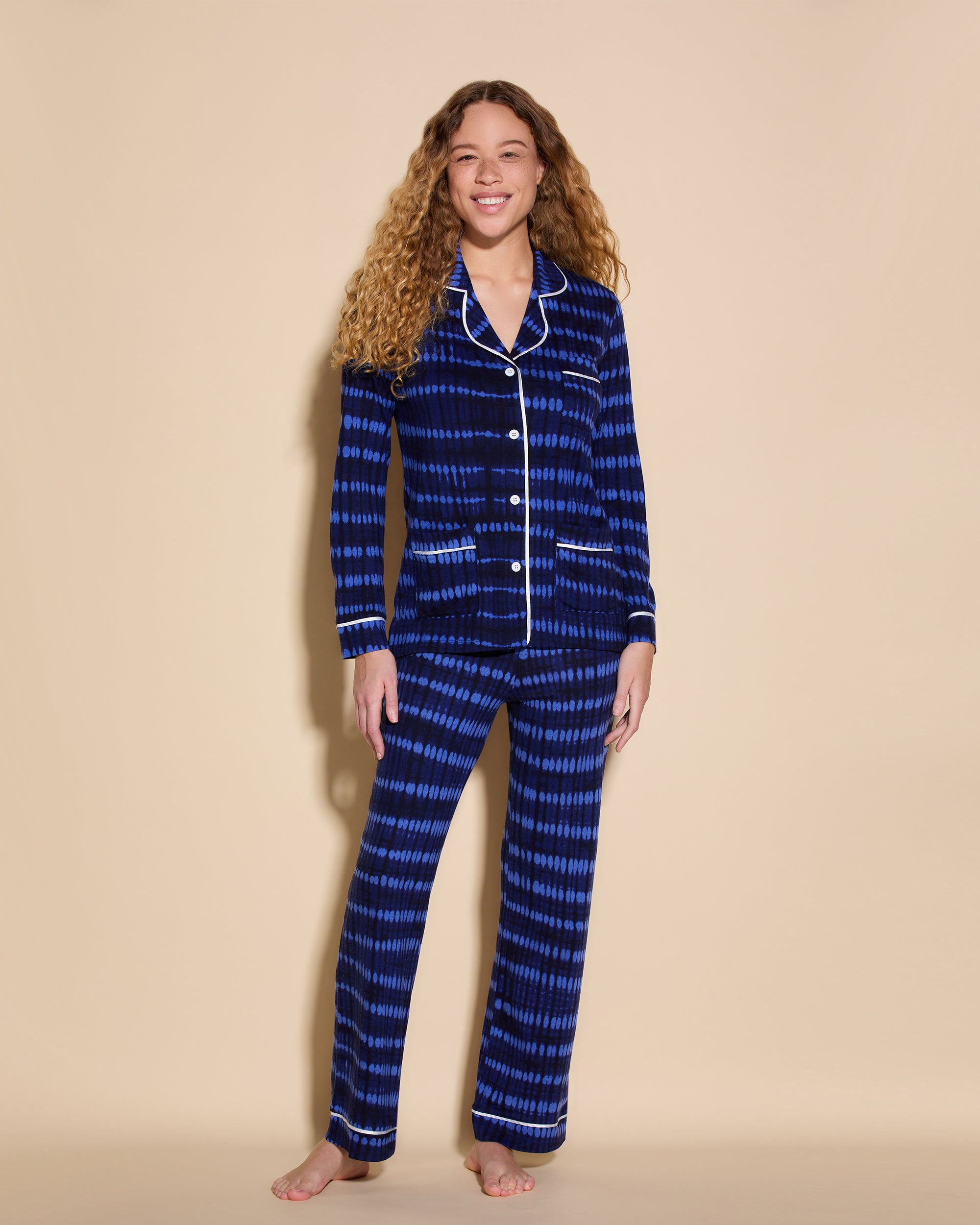 Estampado Conjuntos - Bella Printed Conjunto De Pijama