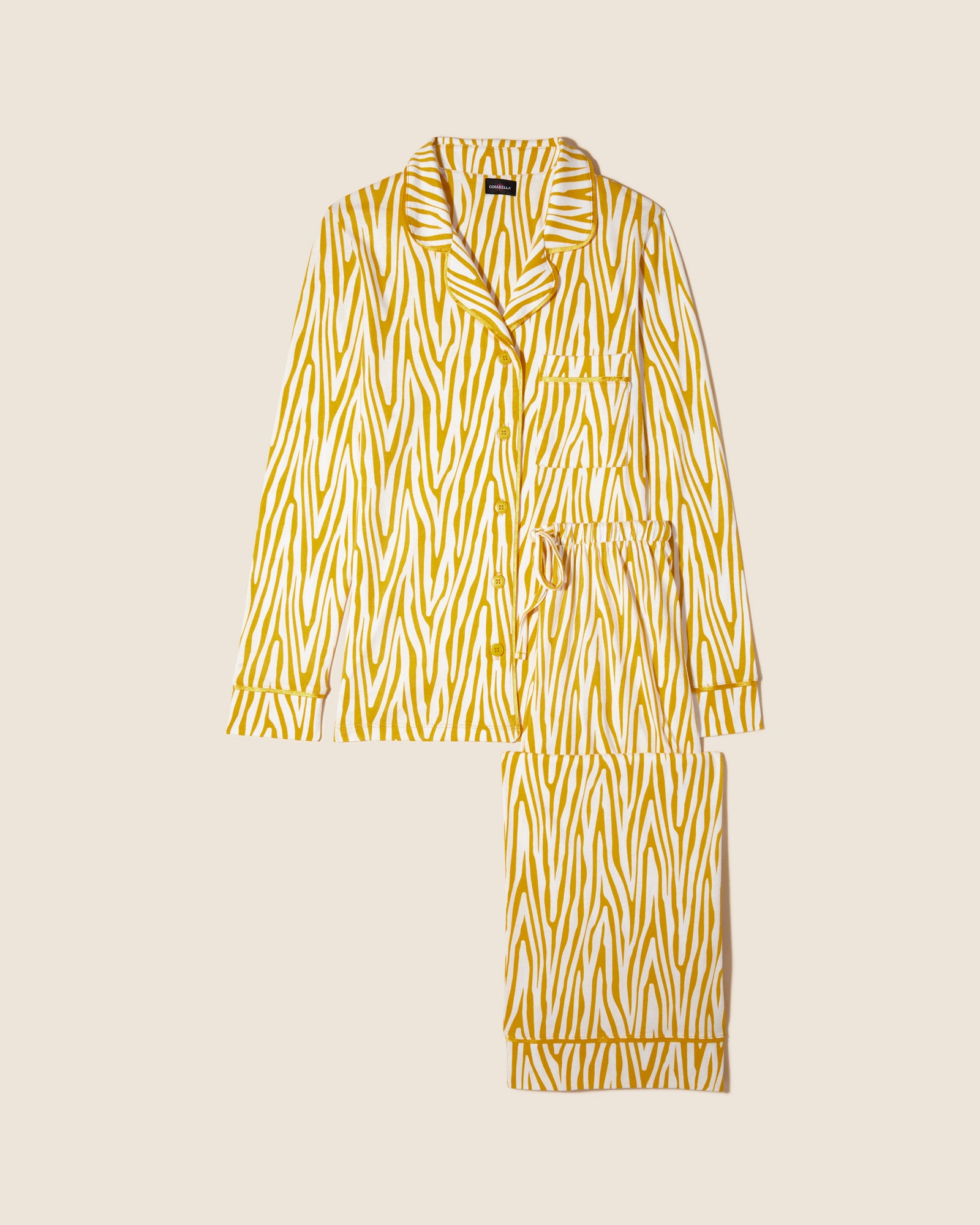 Imprimé Ensemble - Bella Printed Ensemble De Pyjama Haut Manches Longues Et Boxer