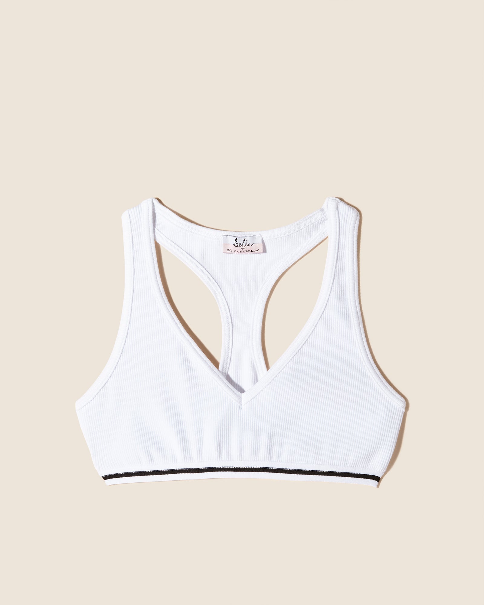 Bianco Bralette - Ana Tween Bralette Ragazza Ana Con Spalline Incrociate