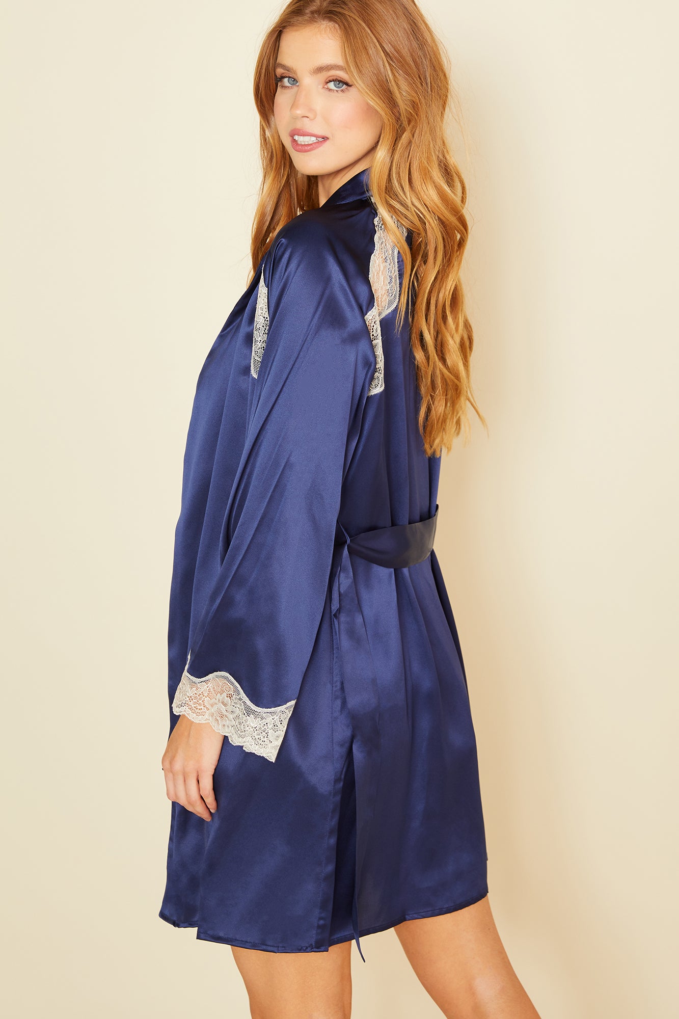 Bleue Robe De Chambre - Anja Robe De Chambre