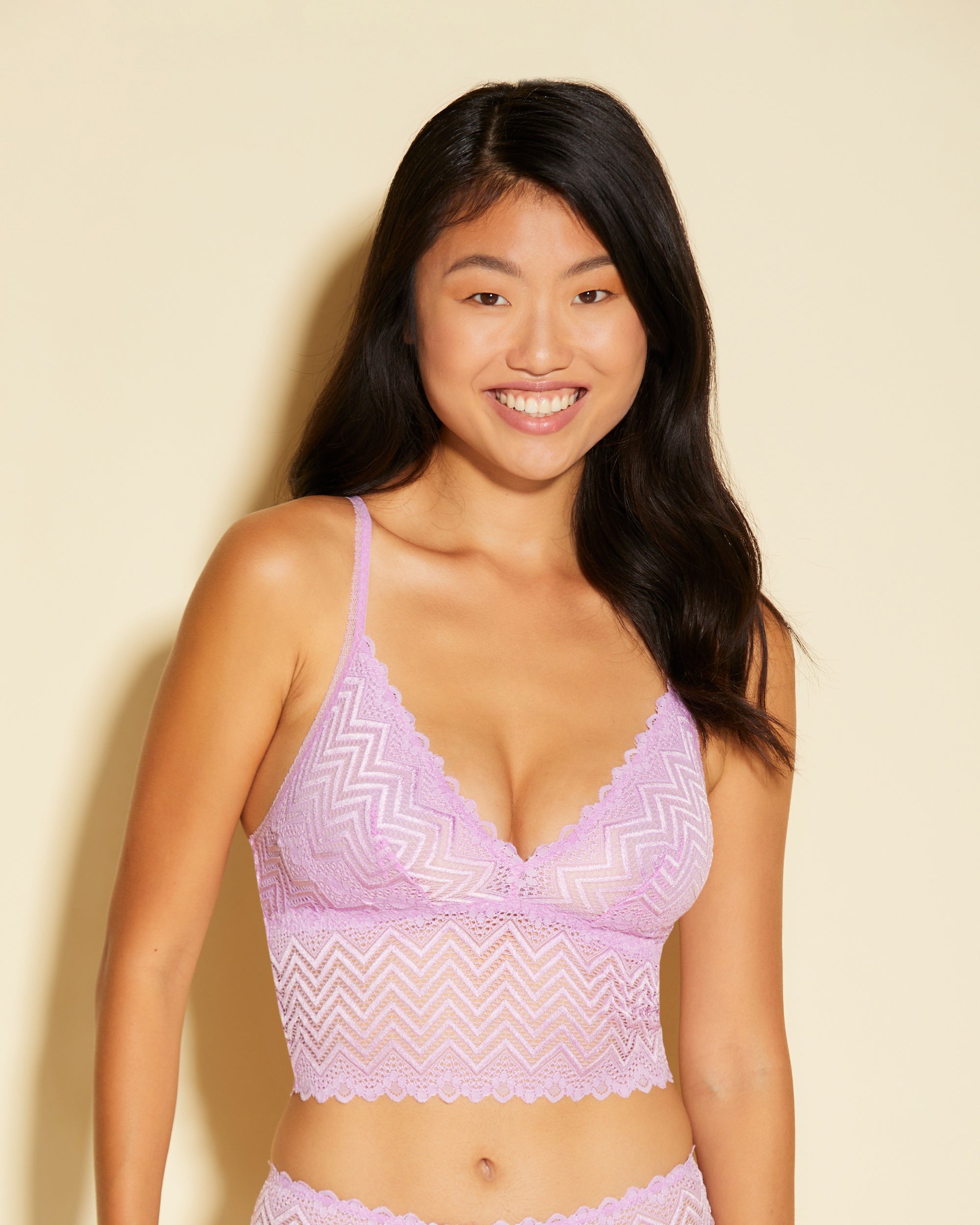 Purple Corset - Ashanti Cropped Cami