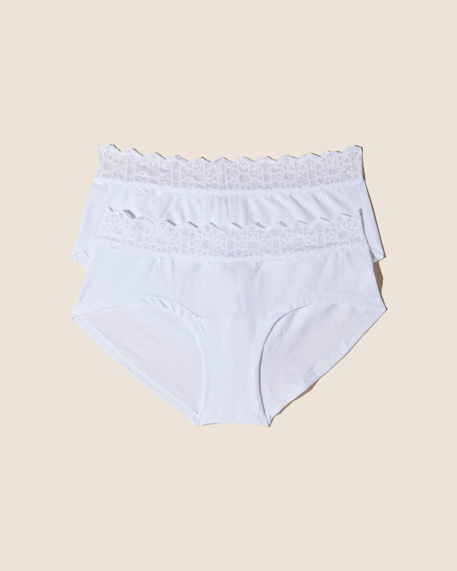 Bianco Culotte Boxer - Avi Tween Confezione Da 2 Boxer Preadolescenti