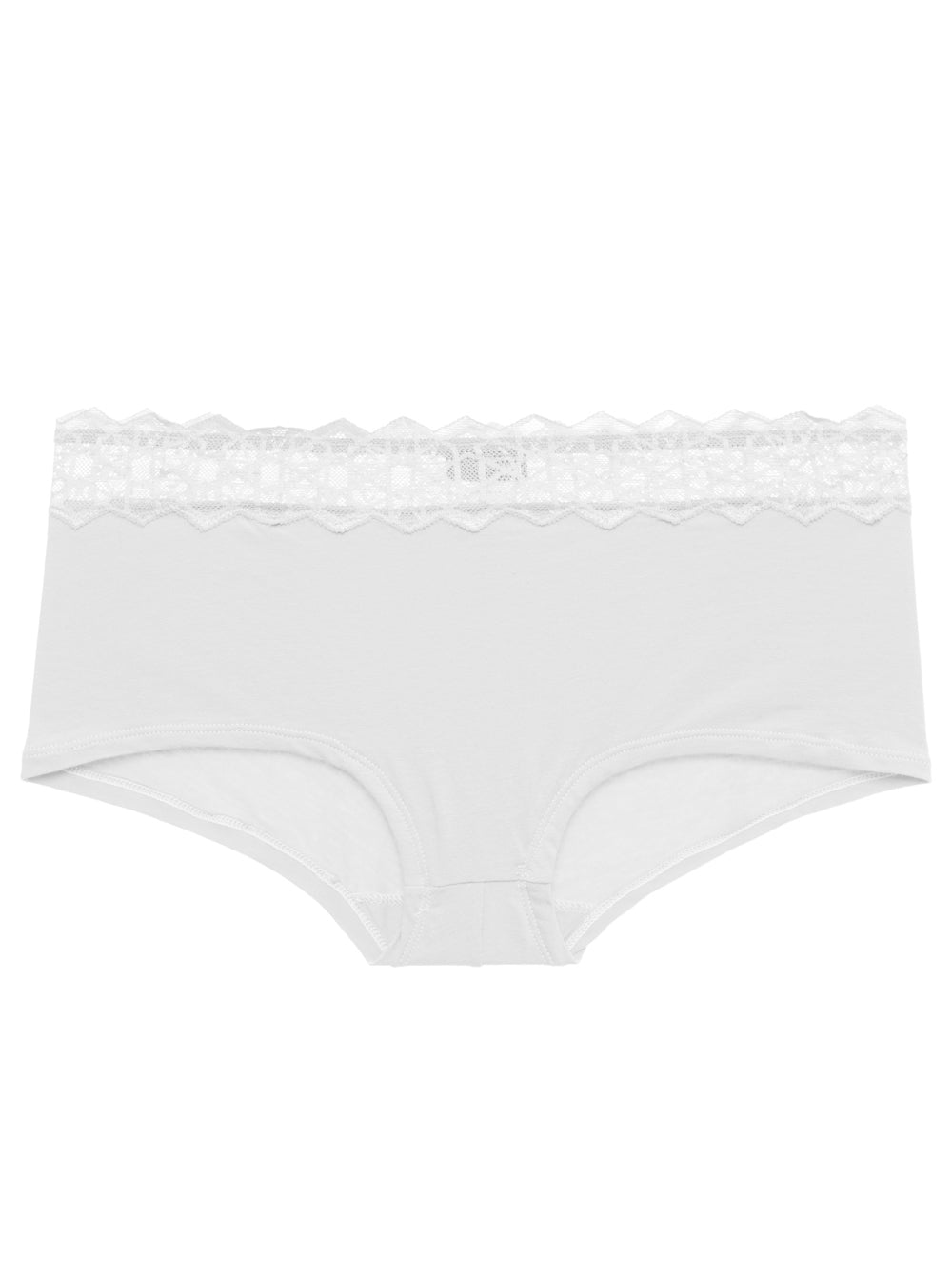 White Boyshort - Avi Boyshort