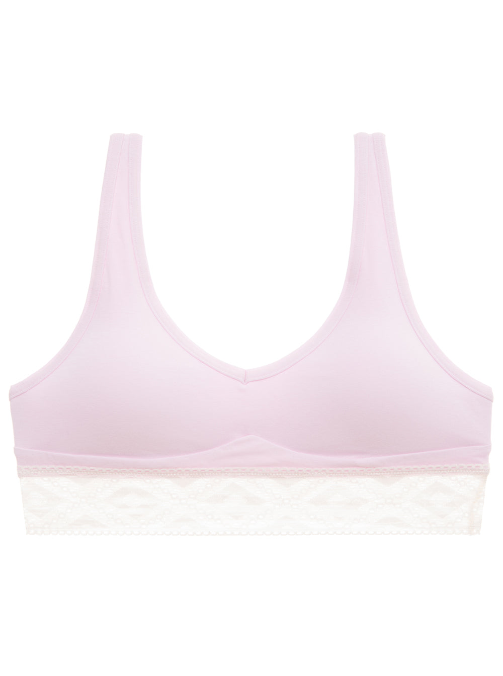 Rosa Bralette - Avi Tween Bralette Ragazza Avi A Triangolo Alto