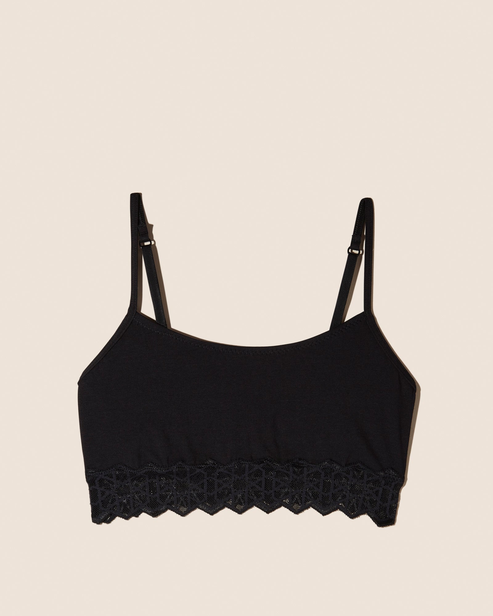 Gris Bralette - Avi Tween Avi Cotton Scoop Neck Tween Bralette