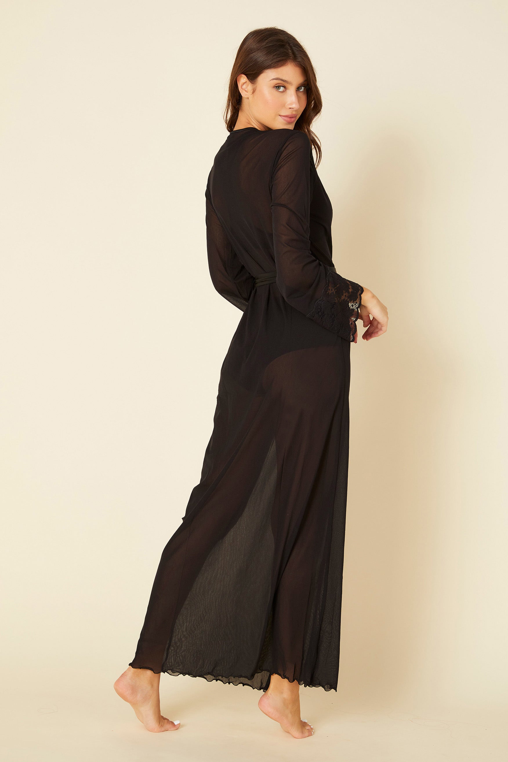 Noir Robe De Chambre, Ballet Robe De Chambre