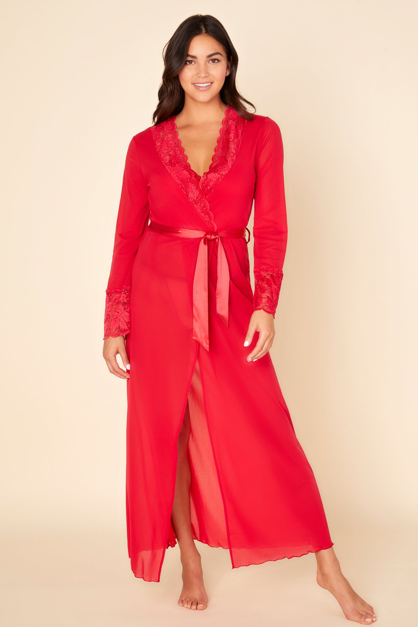 Rouge Robe De Chambre - Ballet Robe De Chambre