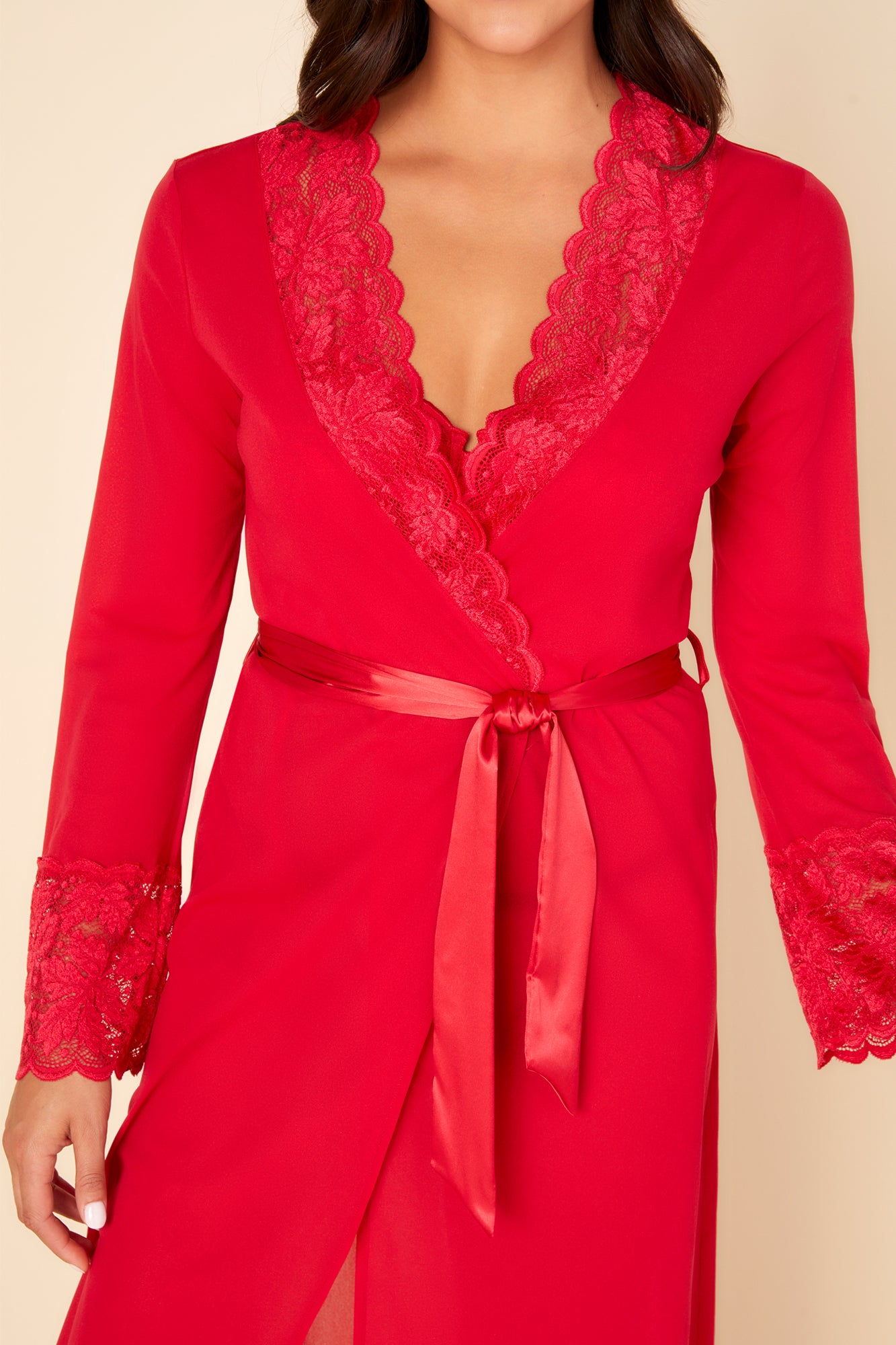 Rouge Robe De Chambre - Ballet Robe De Chambre