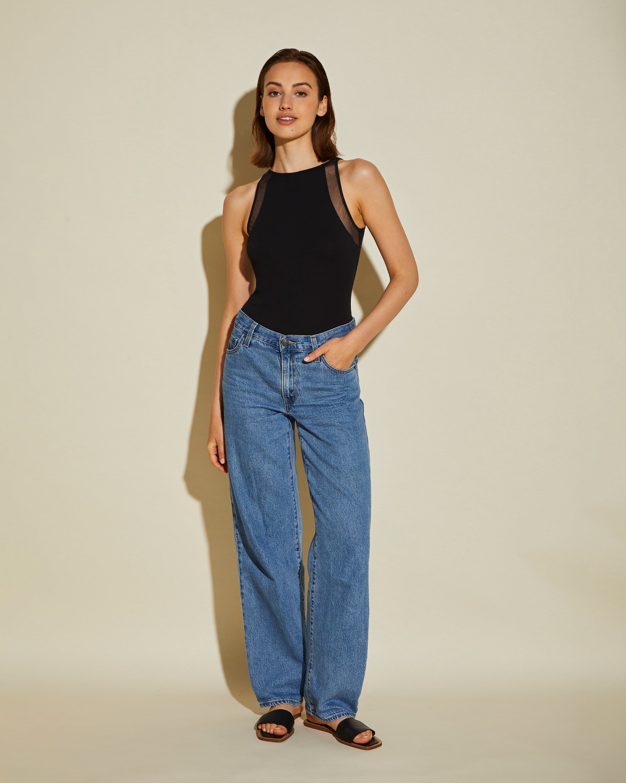 Negro Bodis - Bisou Body Sin Mangas