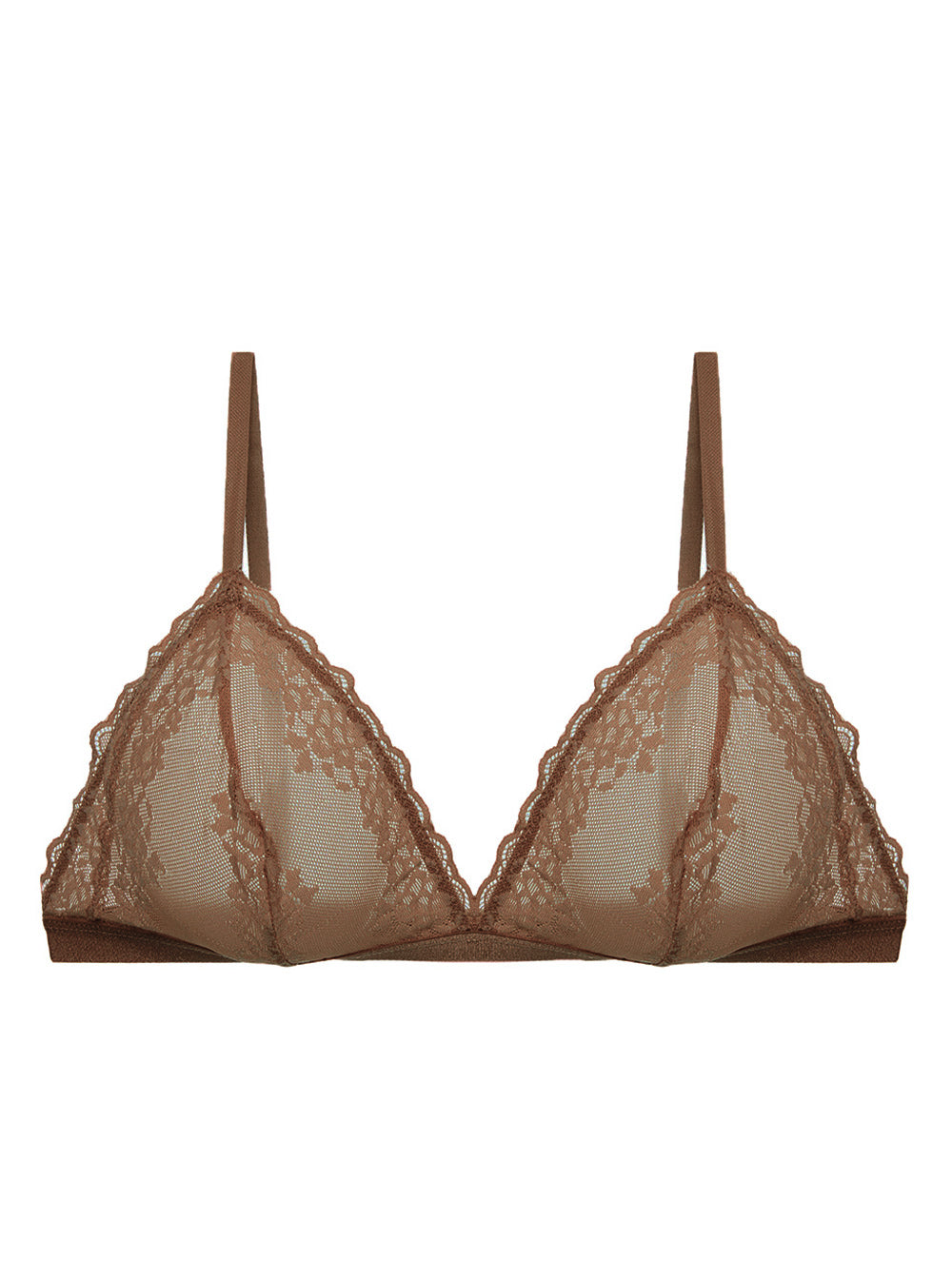 Marrone Bralette, Brianna Triangle Bralette