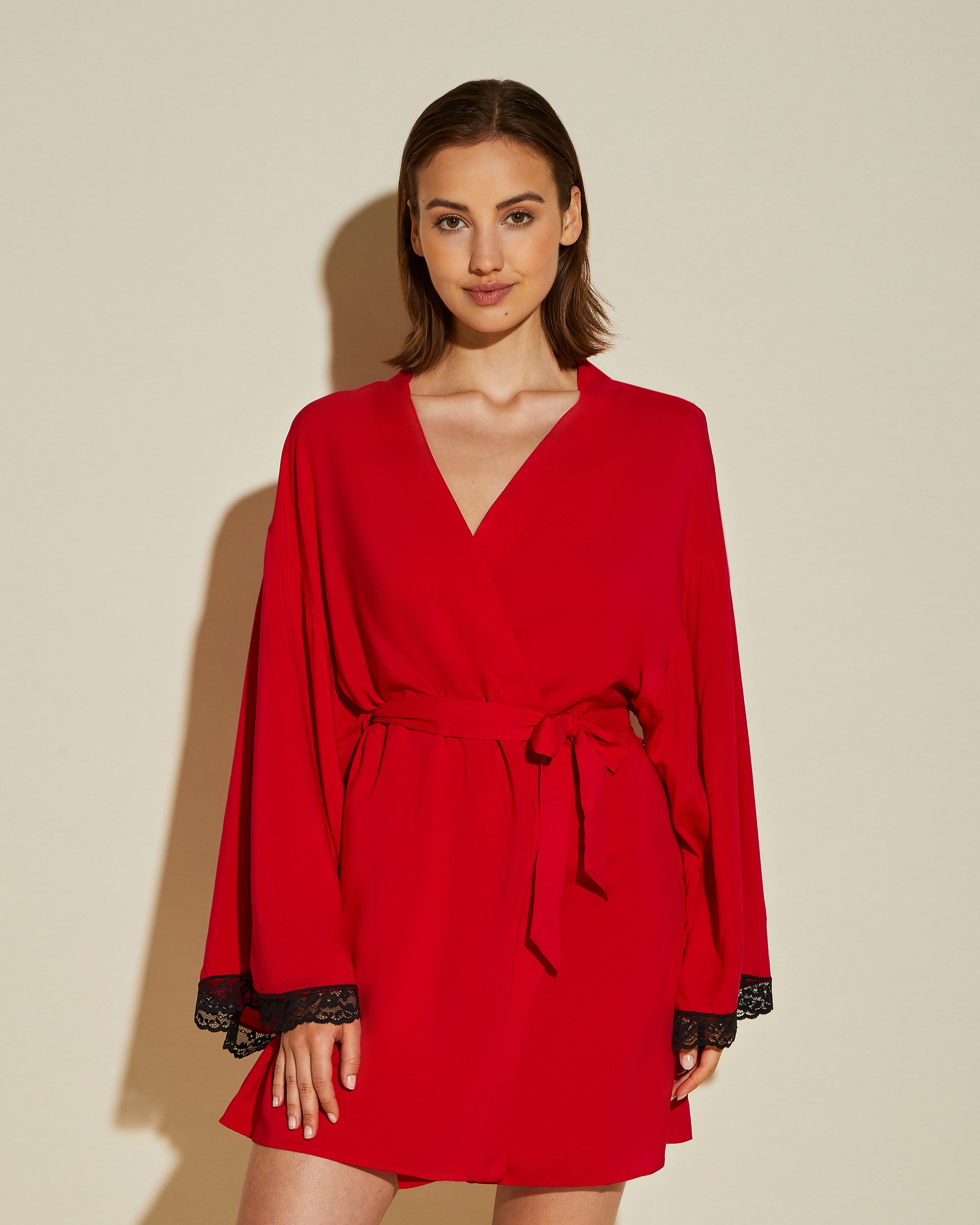 Print Kaftan Kimono - Brielle Kimono Robe