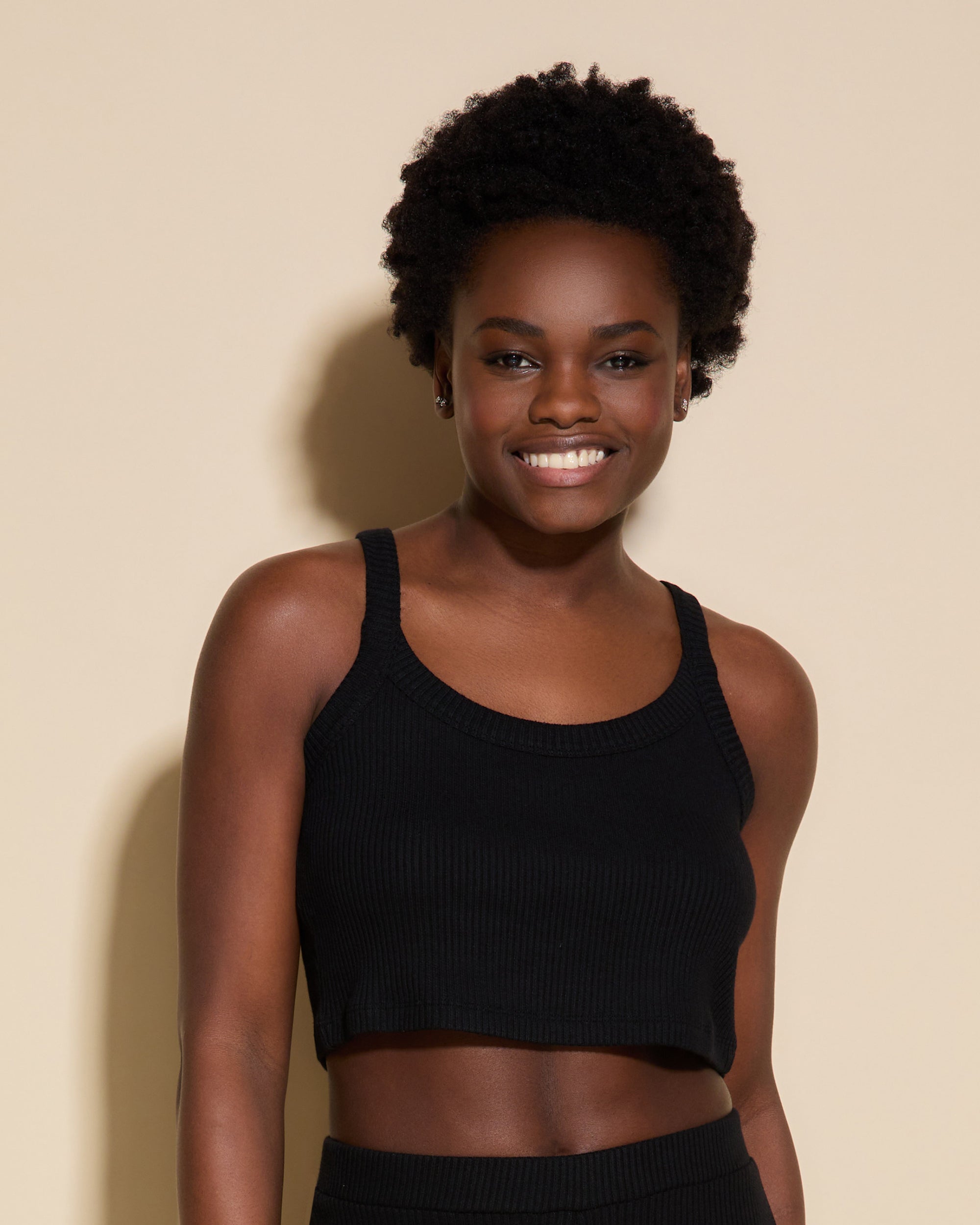 Schwarz Top - Britt Tank