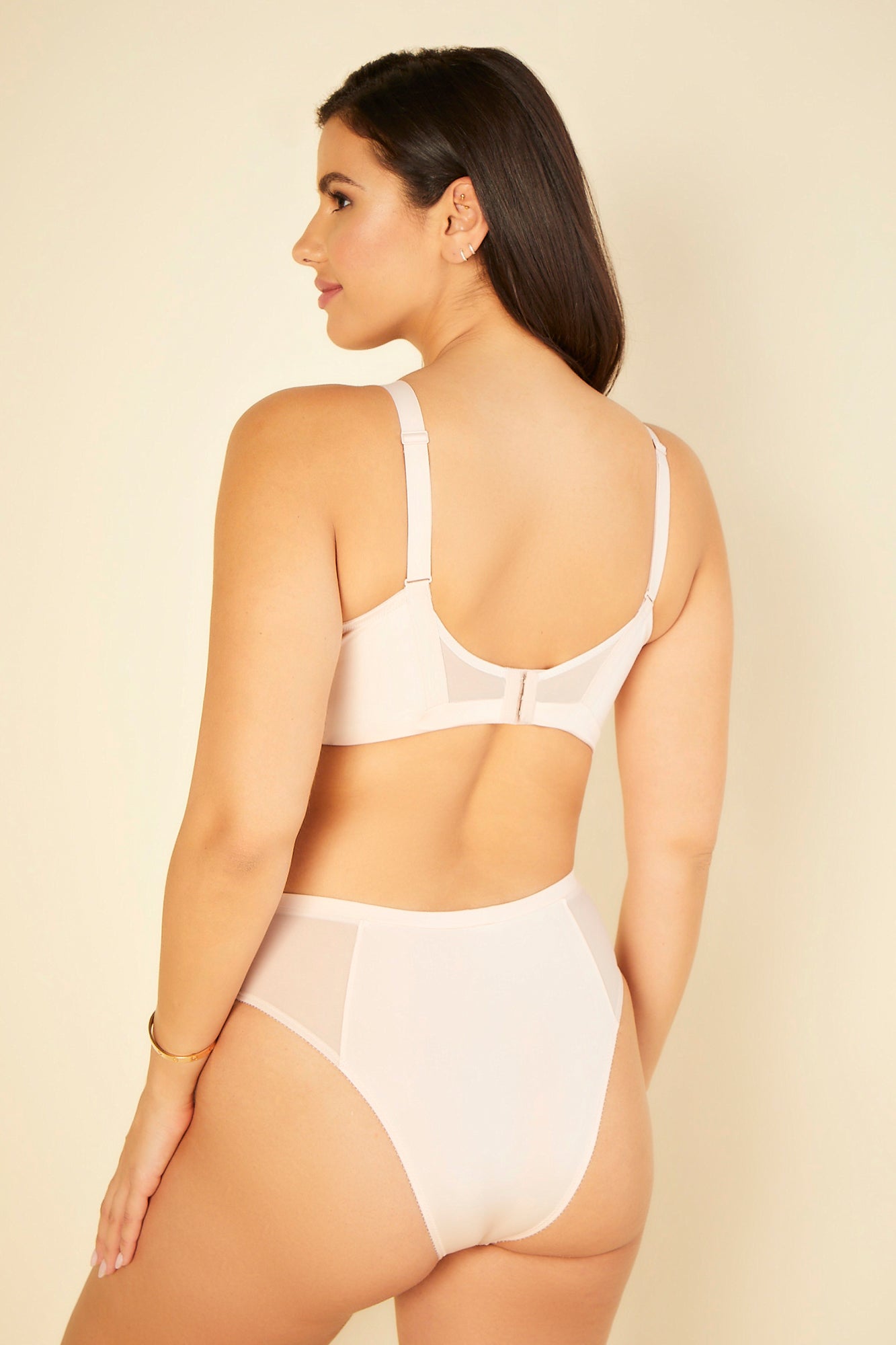 Rosa Slip - Cara Free People Hochgeschnittener Slip