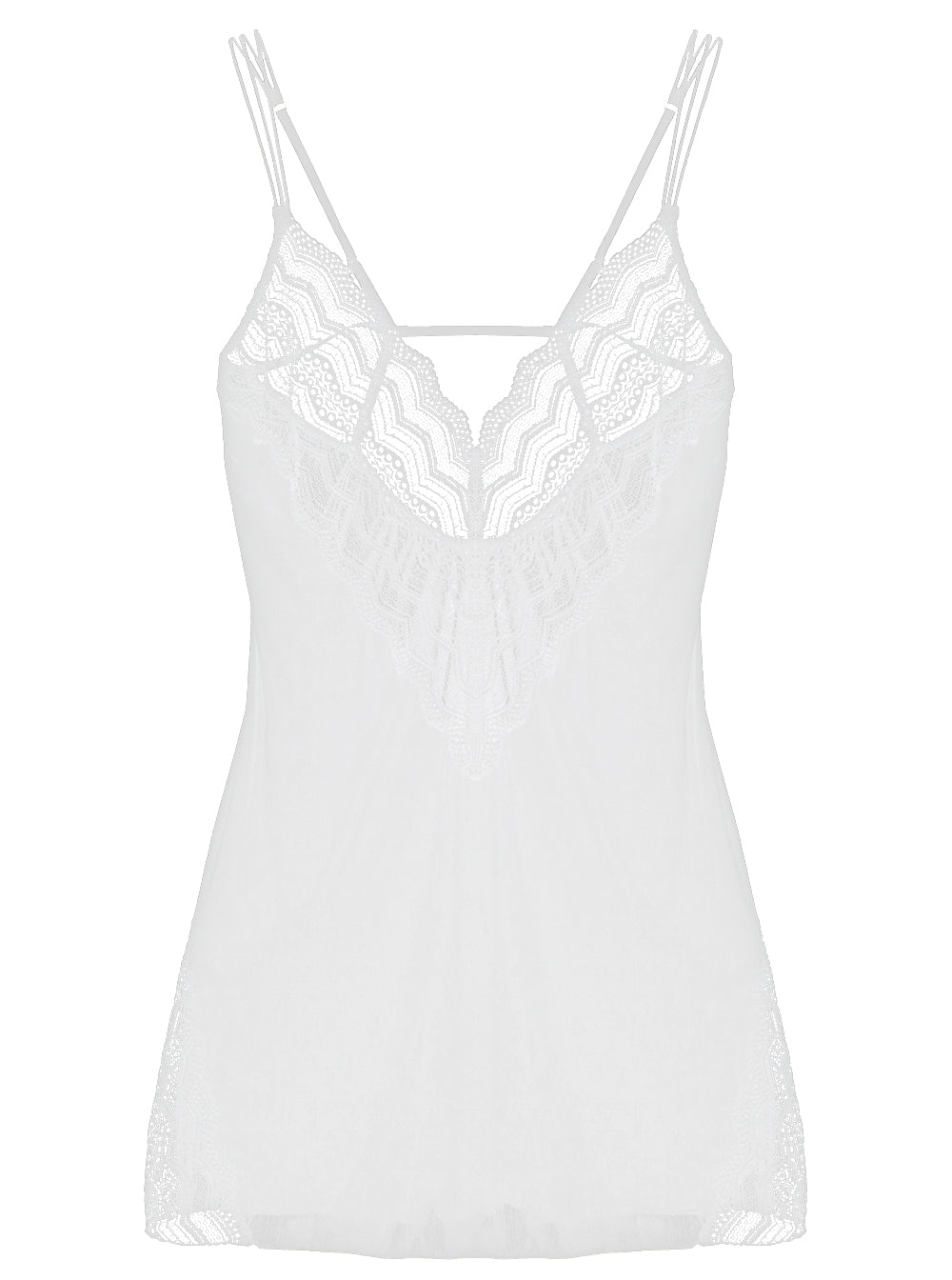 White Slip Dress, Ceylon Slip