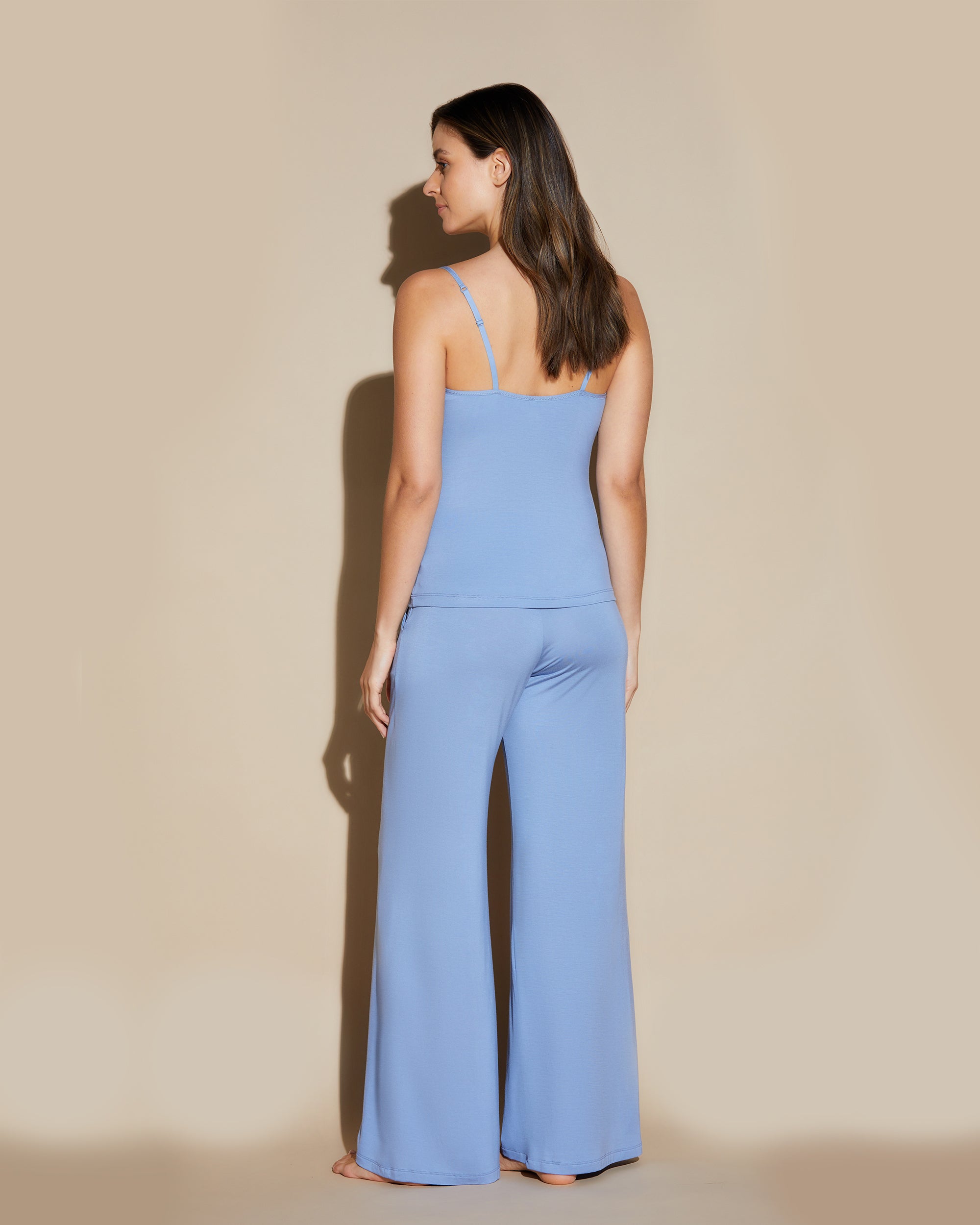 Blu Canotte - Ceylon Modal Canottiera Classica