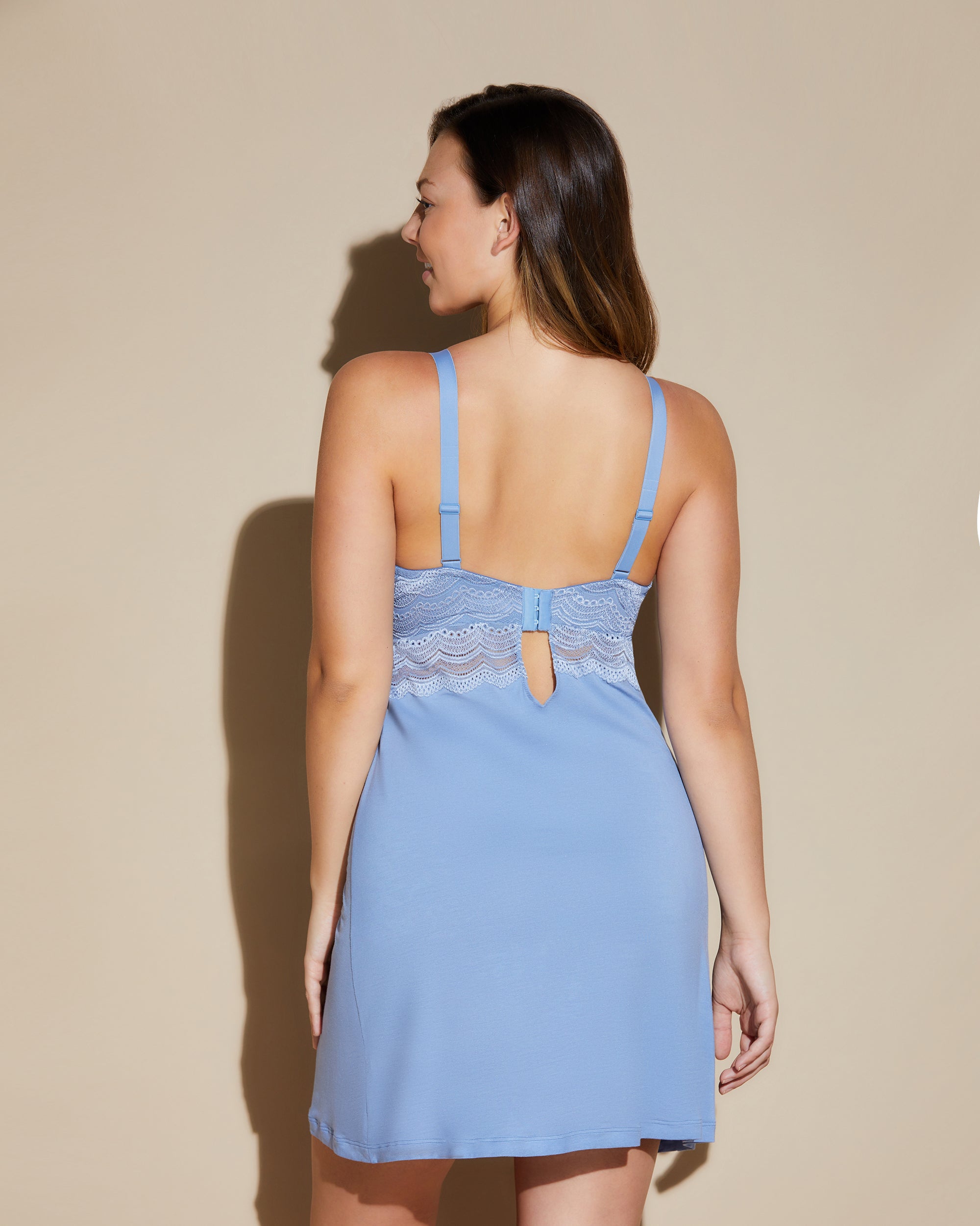 Bleue Nuisette - Ceylon Modal Babydoll Curvy