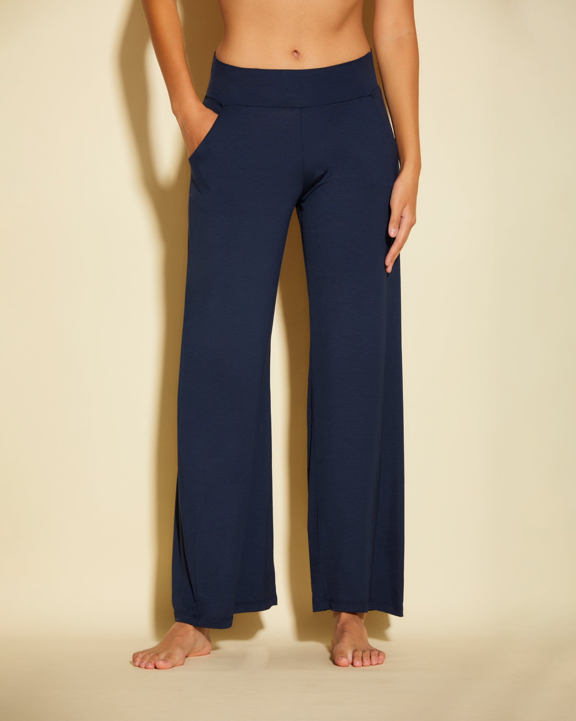 Blu Pantaloni - Ceylon Modal Pantalone Lounge